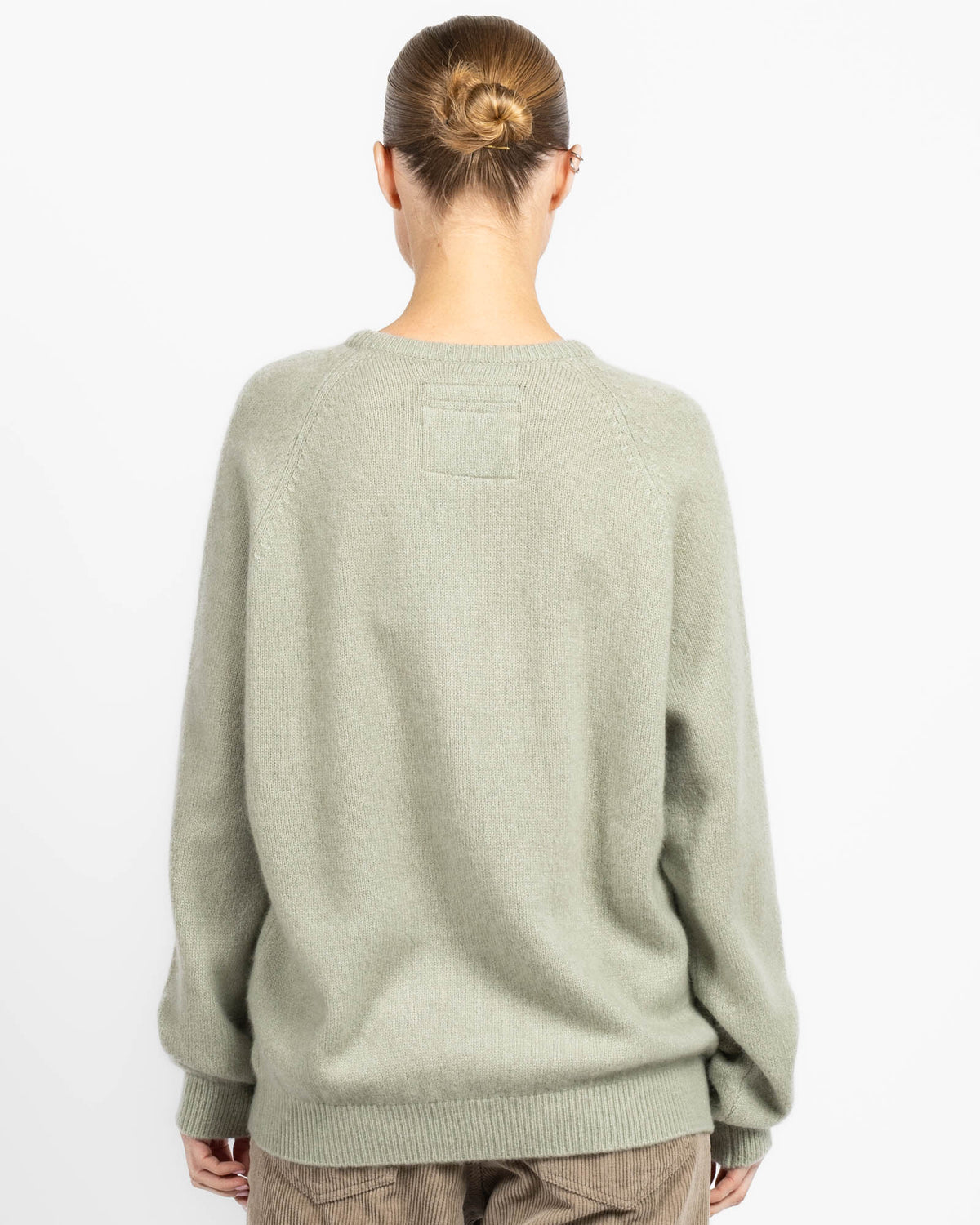 FRENCKENBERGER Boyfriend Round Neck Sweater