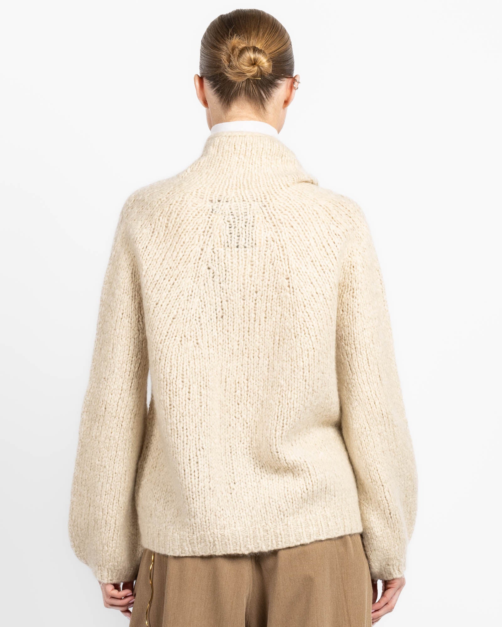 Gilet tricoté à la main