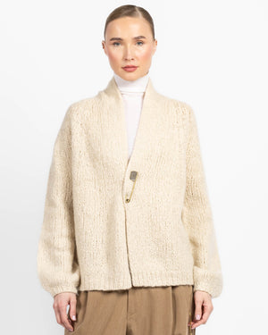 Gilet tricoté à la main