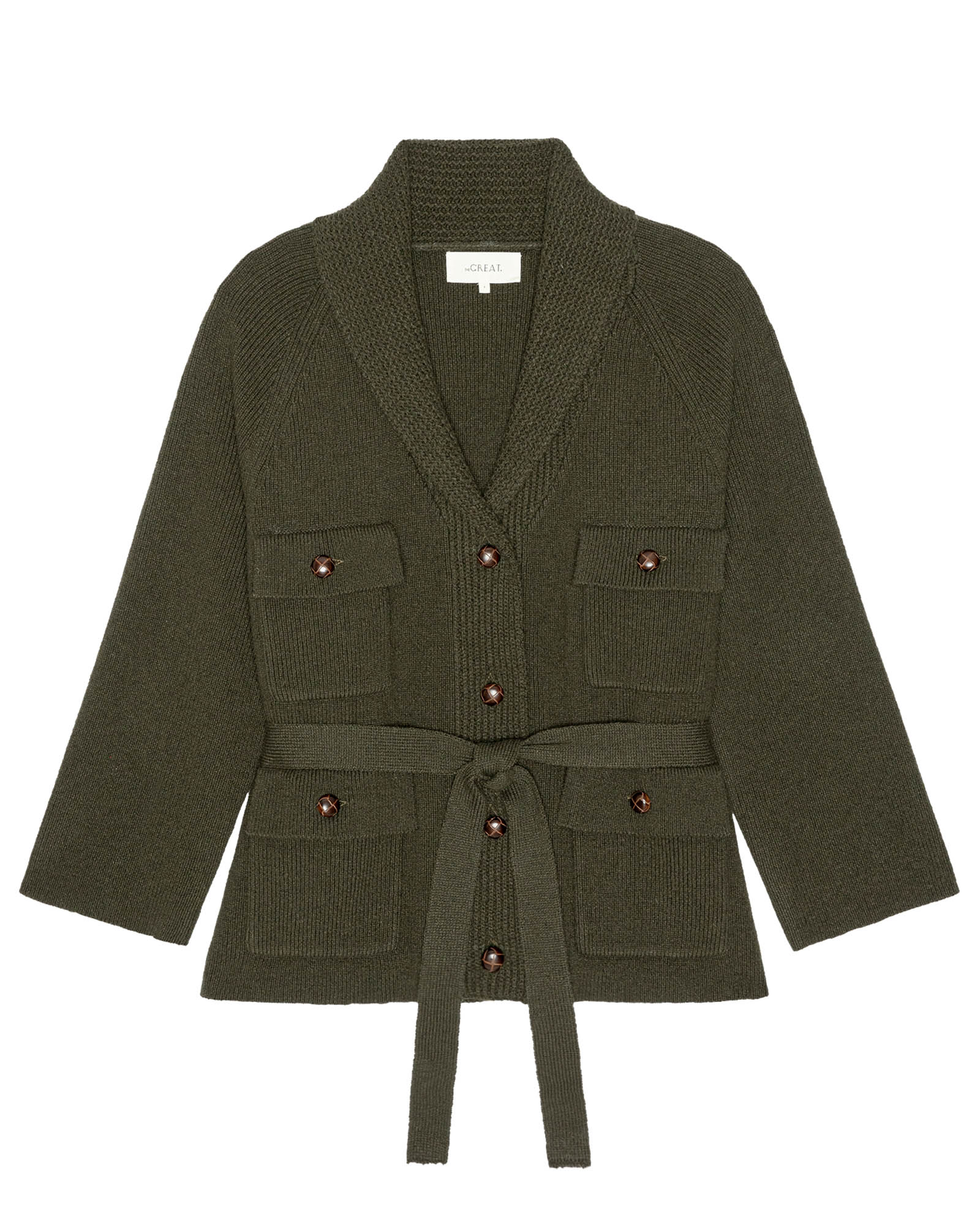 Commander Riding Cardigan