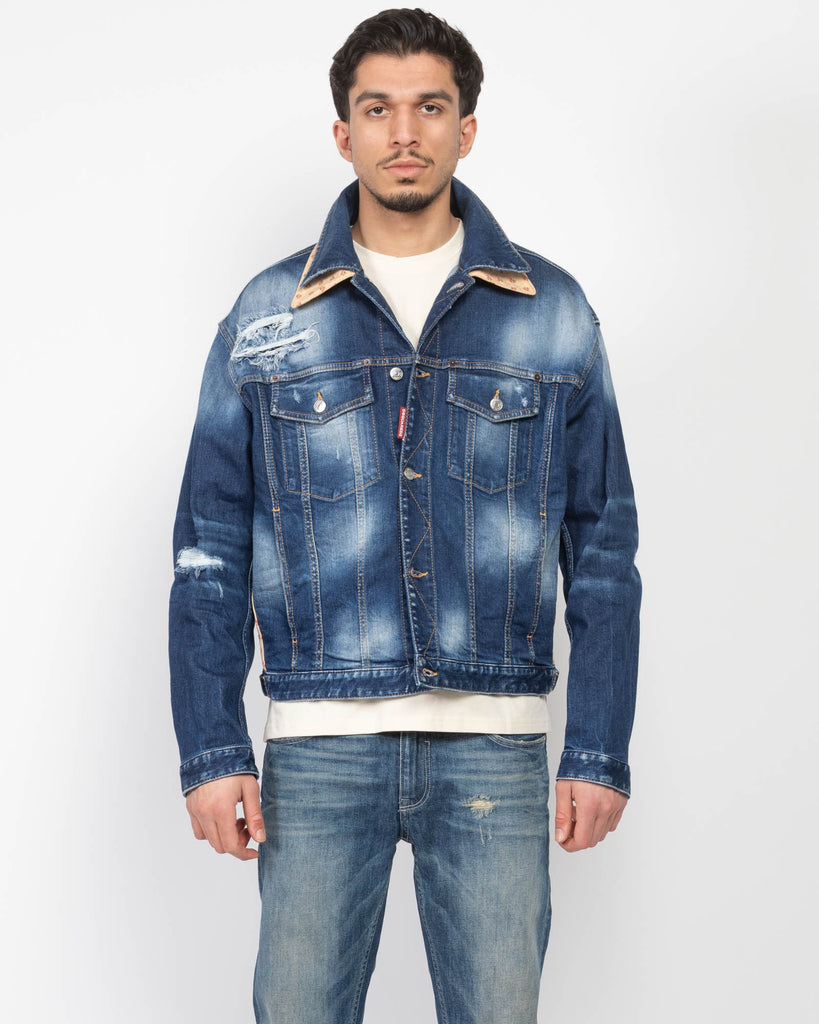 DSQUARED2 2023SS SMURFS Jacket デニムジャケット The Smurfs