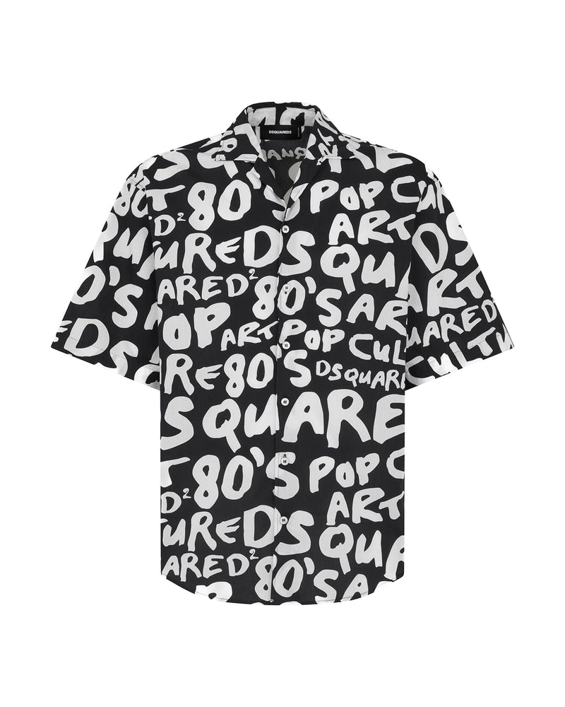 80's Bowling Shirt - DSQUARED2 | Luxury Designer Fashion 