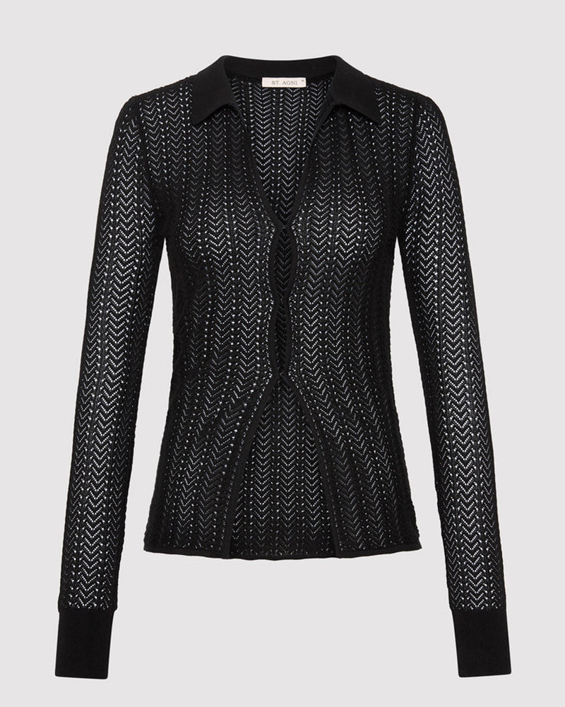 Textured Knit Shirt