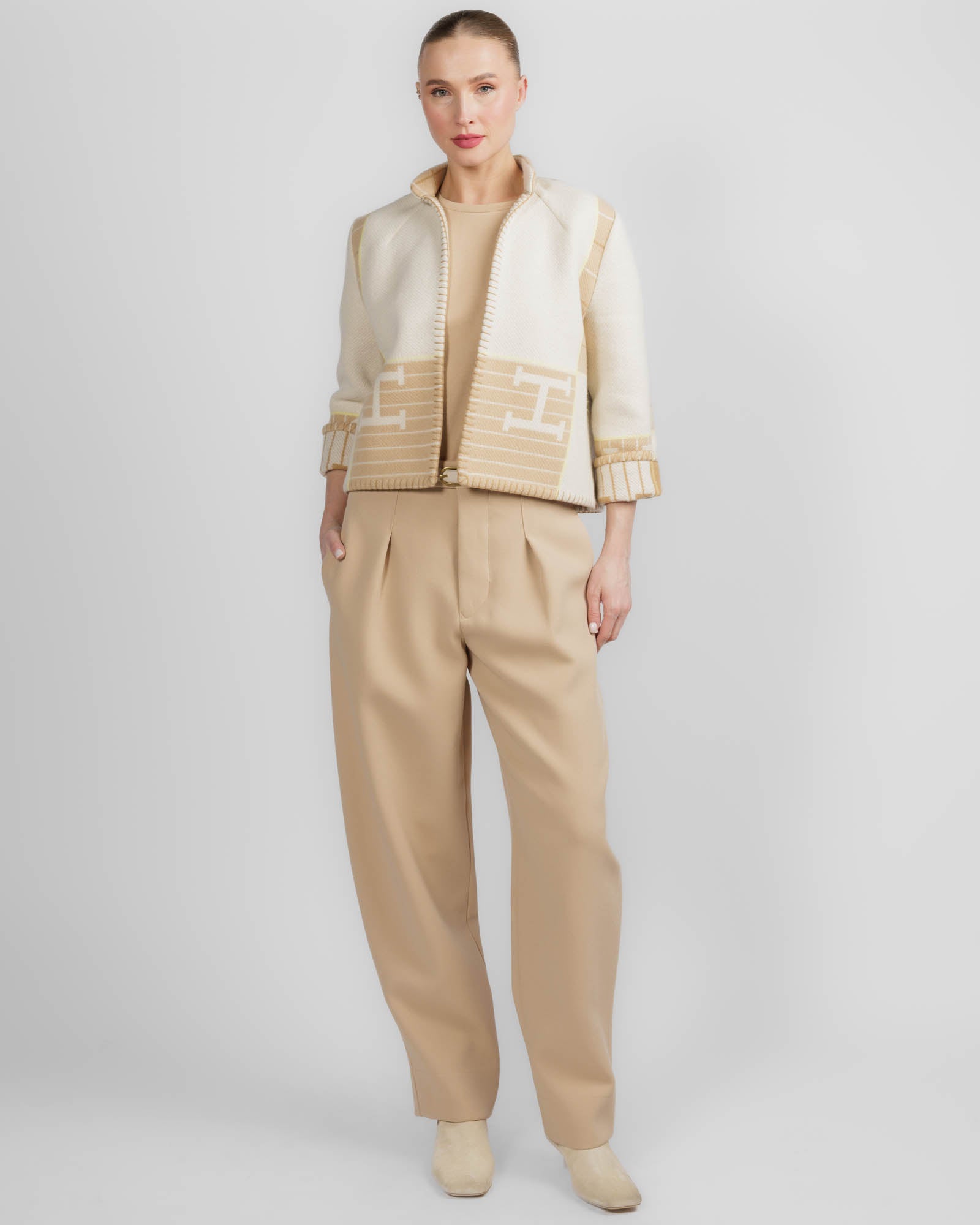Sandy Grid Jacket