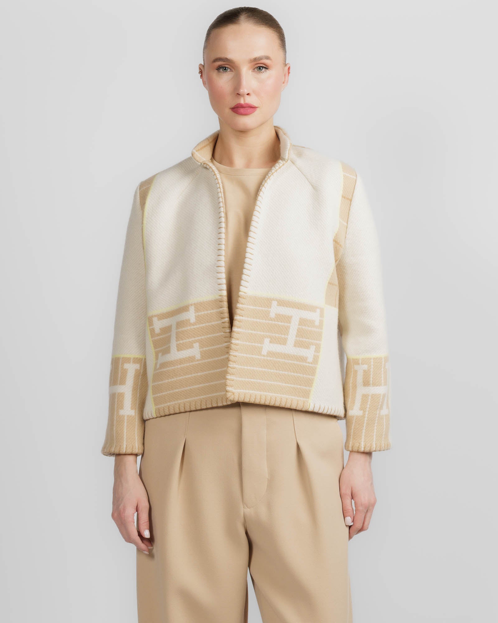 Sandy Grid Jacket
