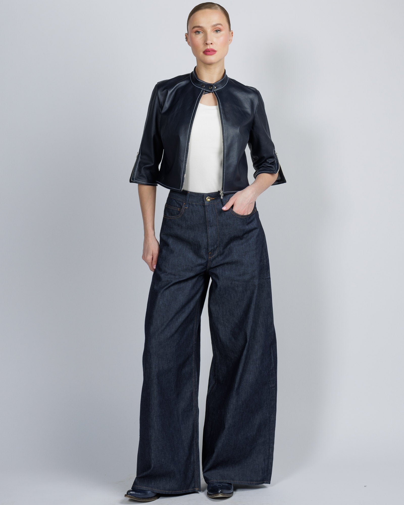 Tab Collar Jacket