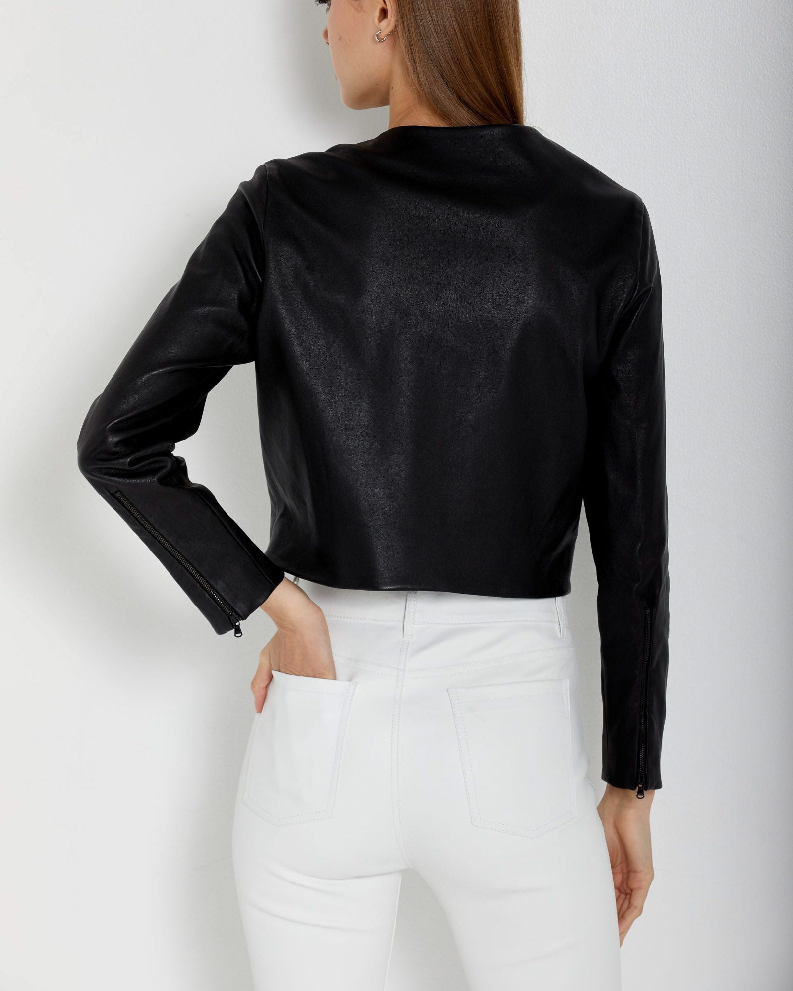 Long Sleeve Cropped Cardigan