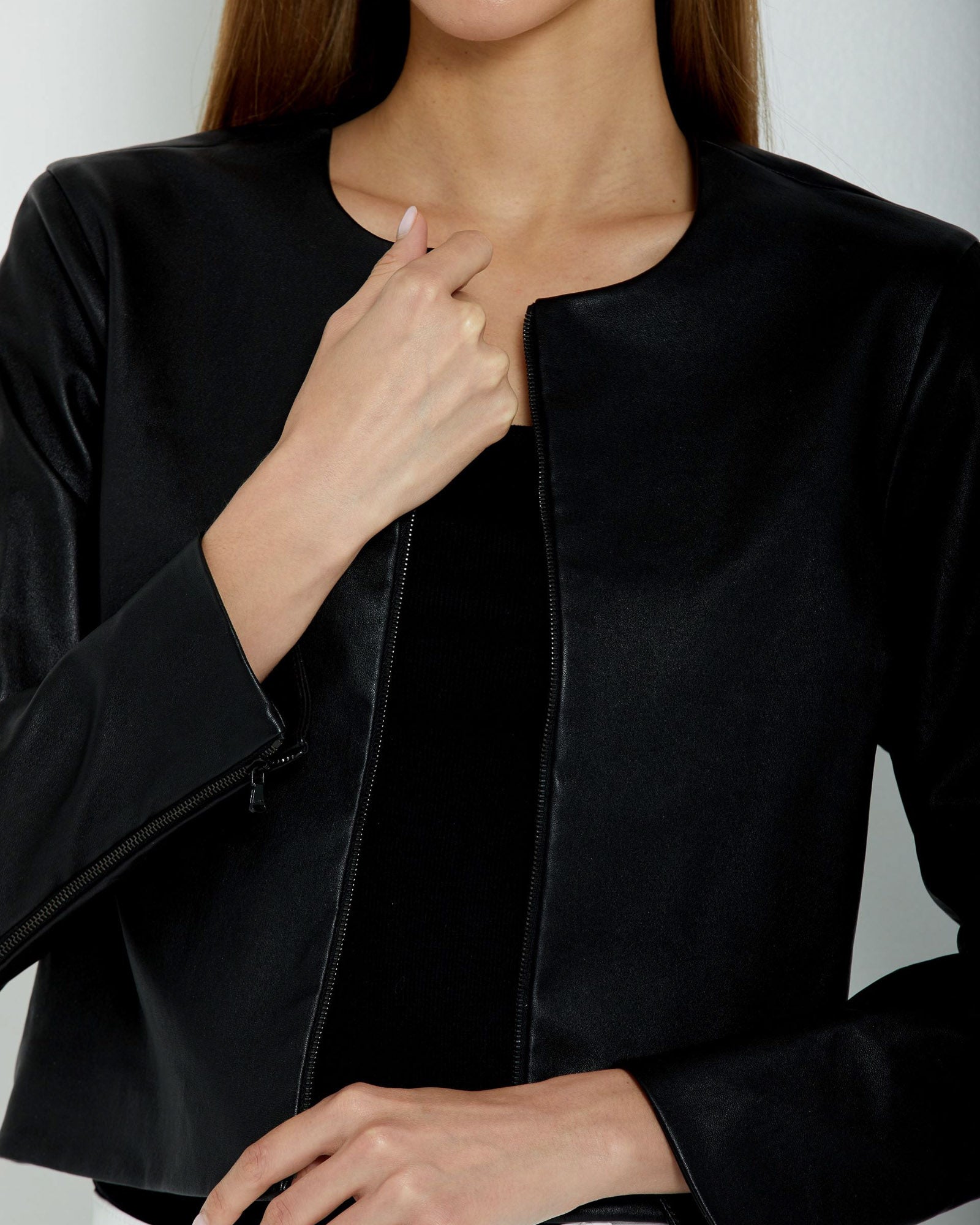 Long Sleeve Cropped Cardigan