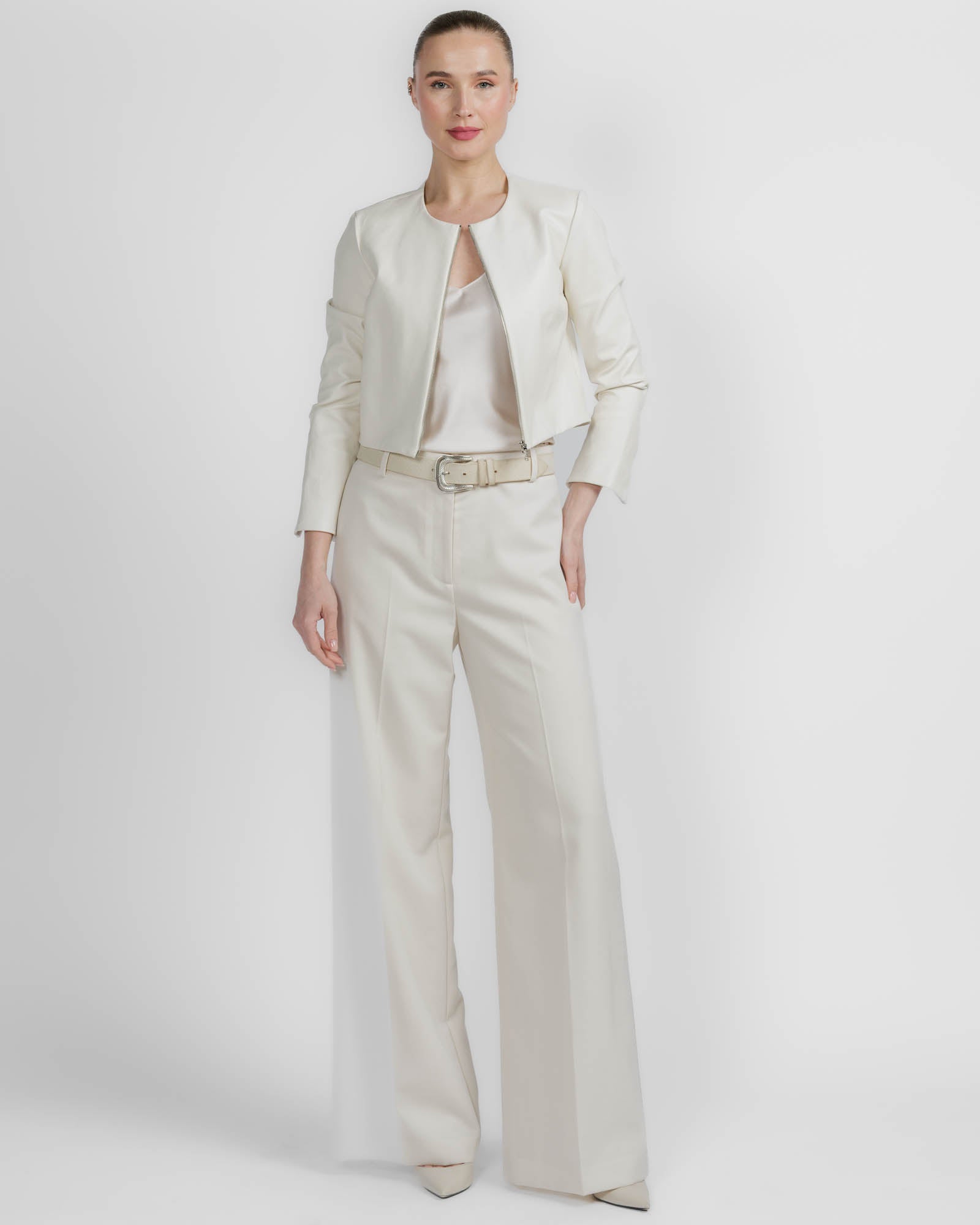 Long Sleeve Cropped Cardigan