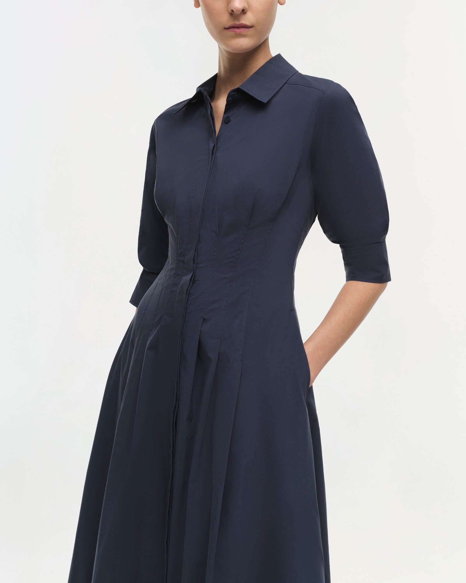 Jazz Pintuck Dress