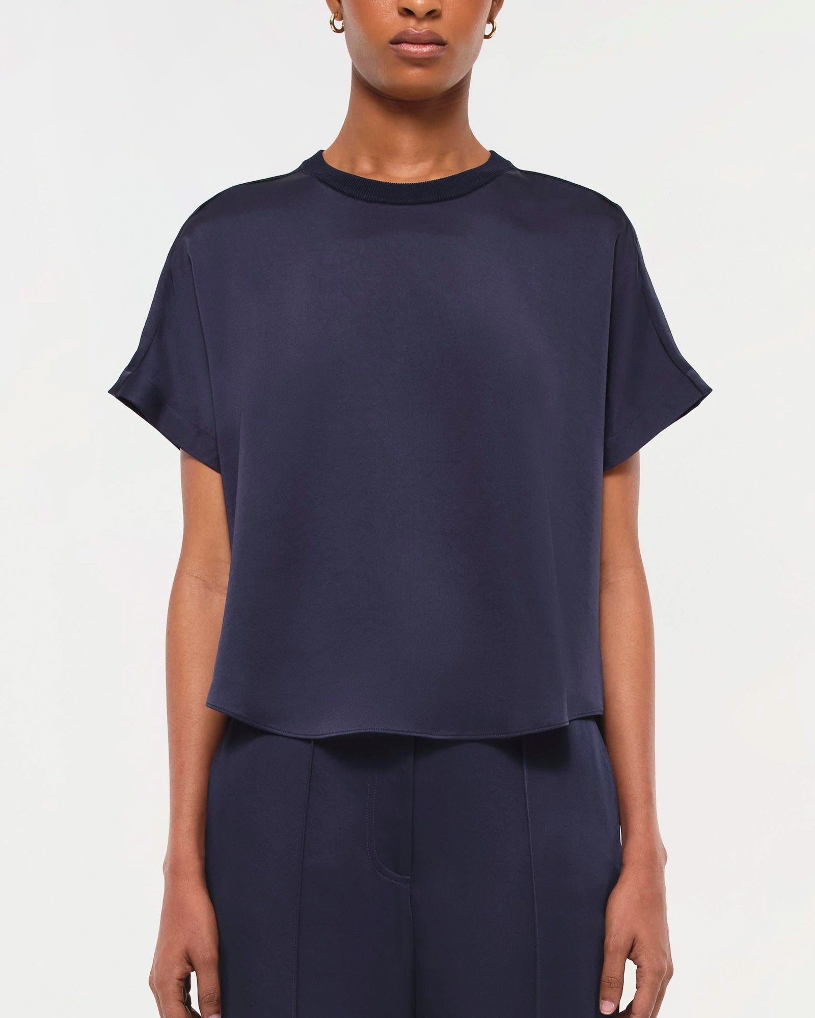 Addy Knit Back Tee