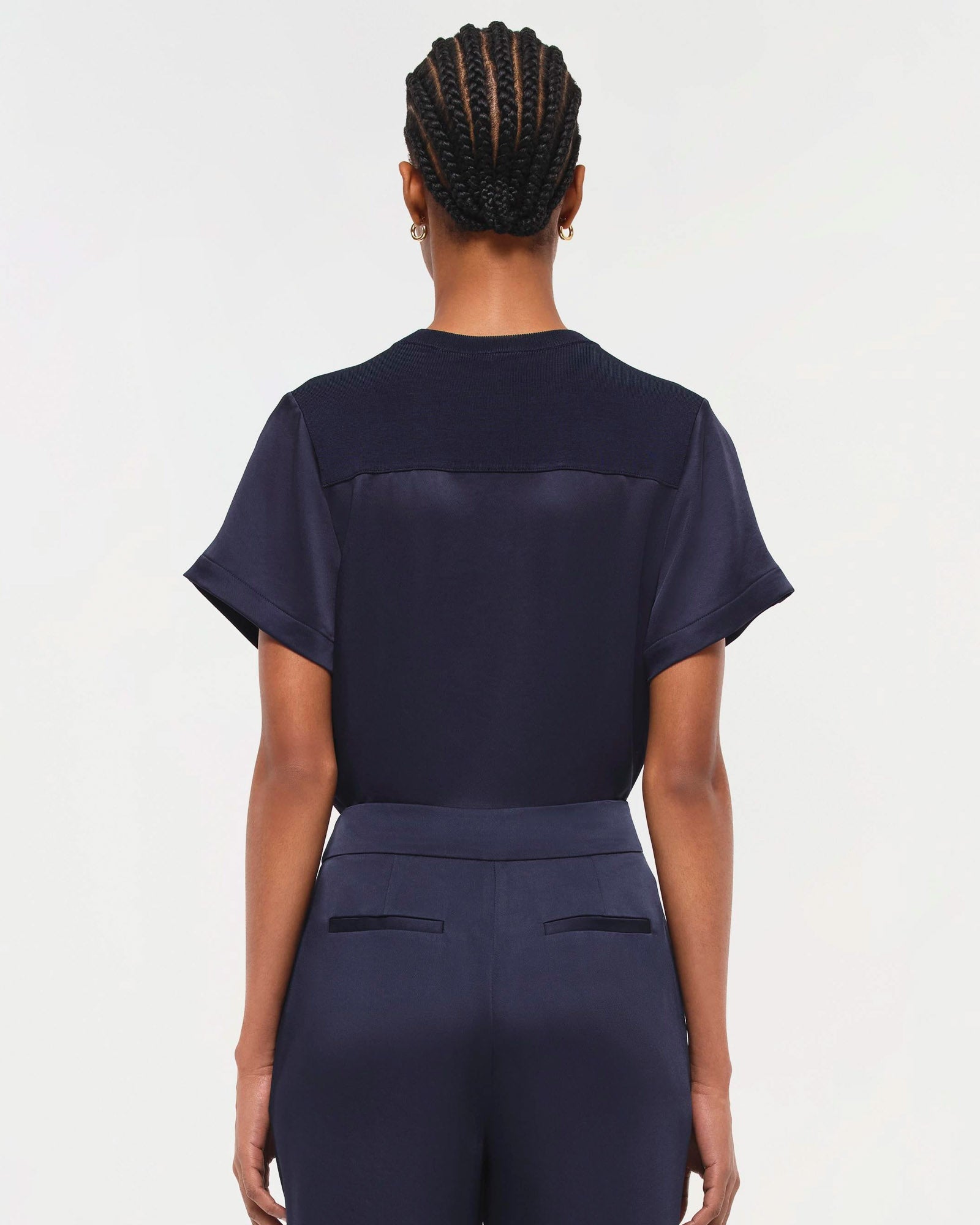 Addy Knit Back Tee