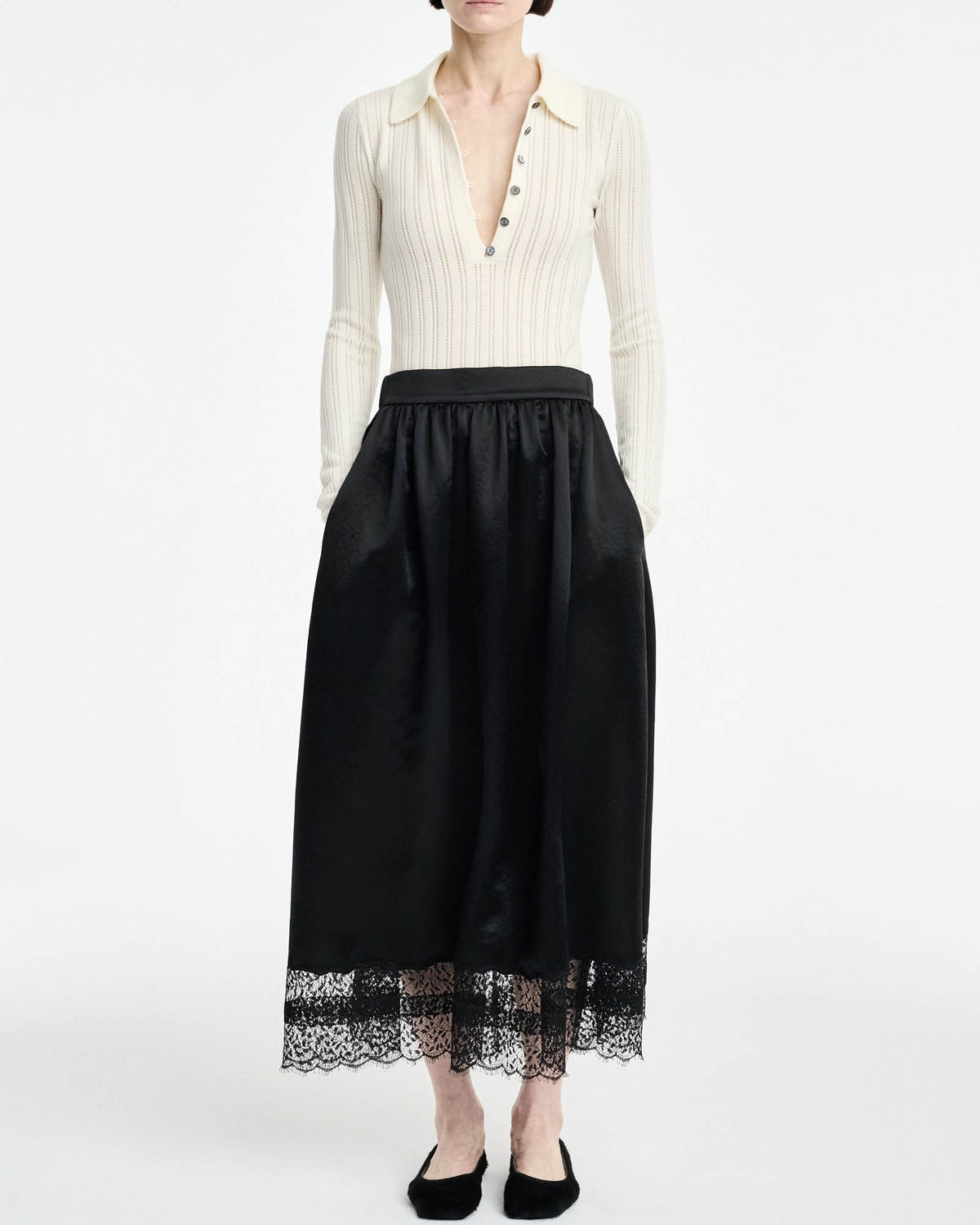Gathered Skirt
