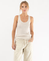 Silk Knit Tank Top