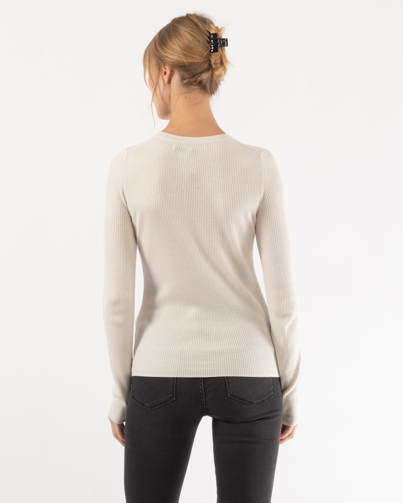 Knit Long Sleeve Crewneck