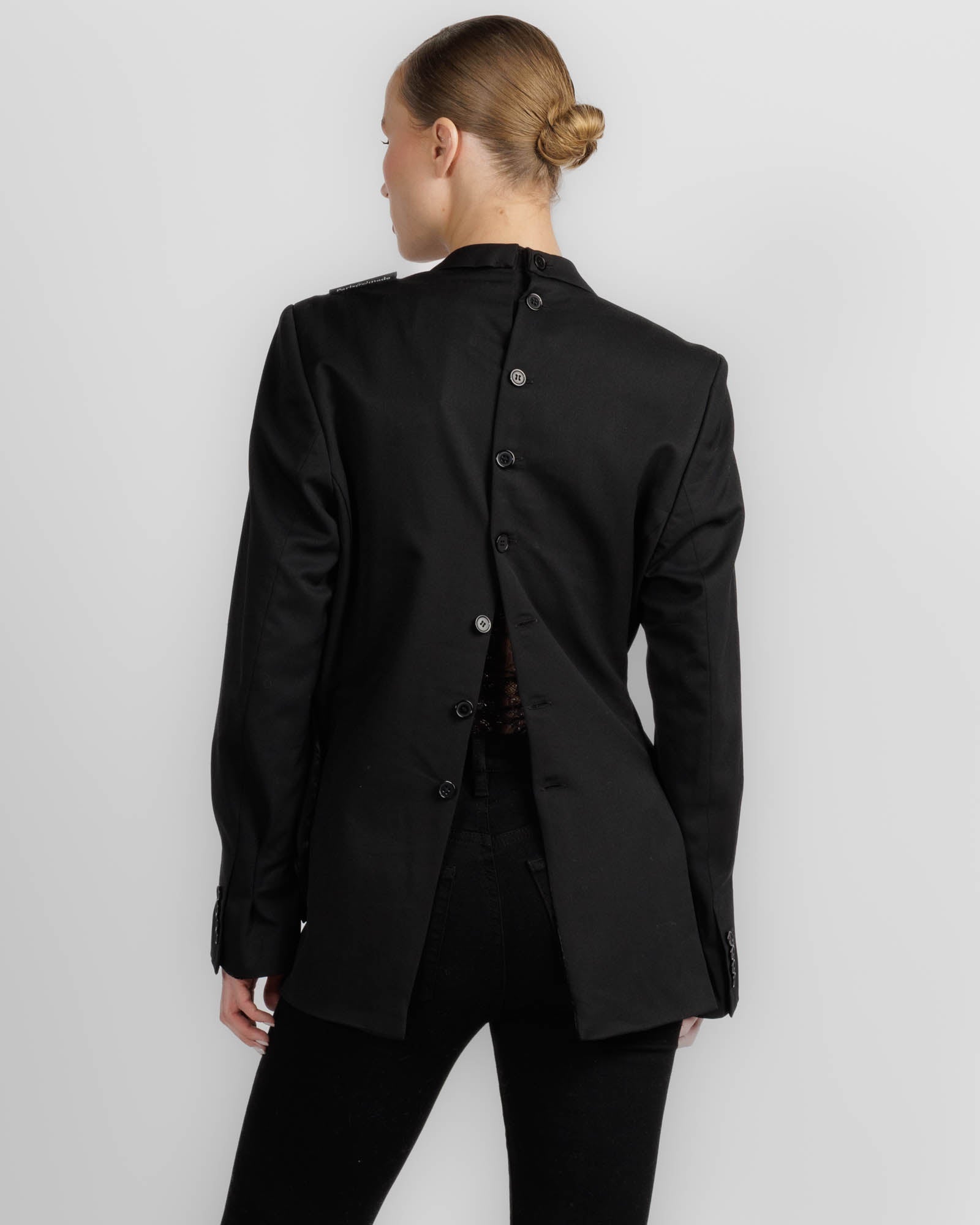 Slit Wrap Blazer