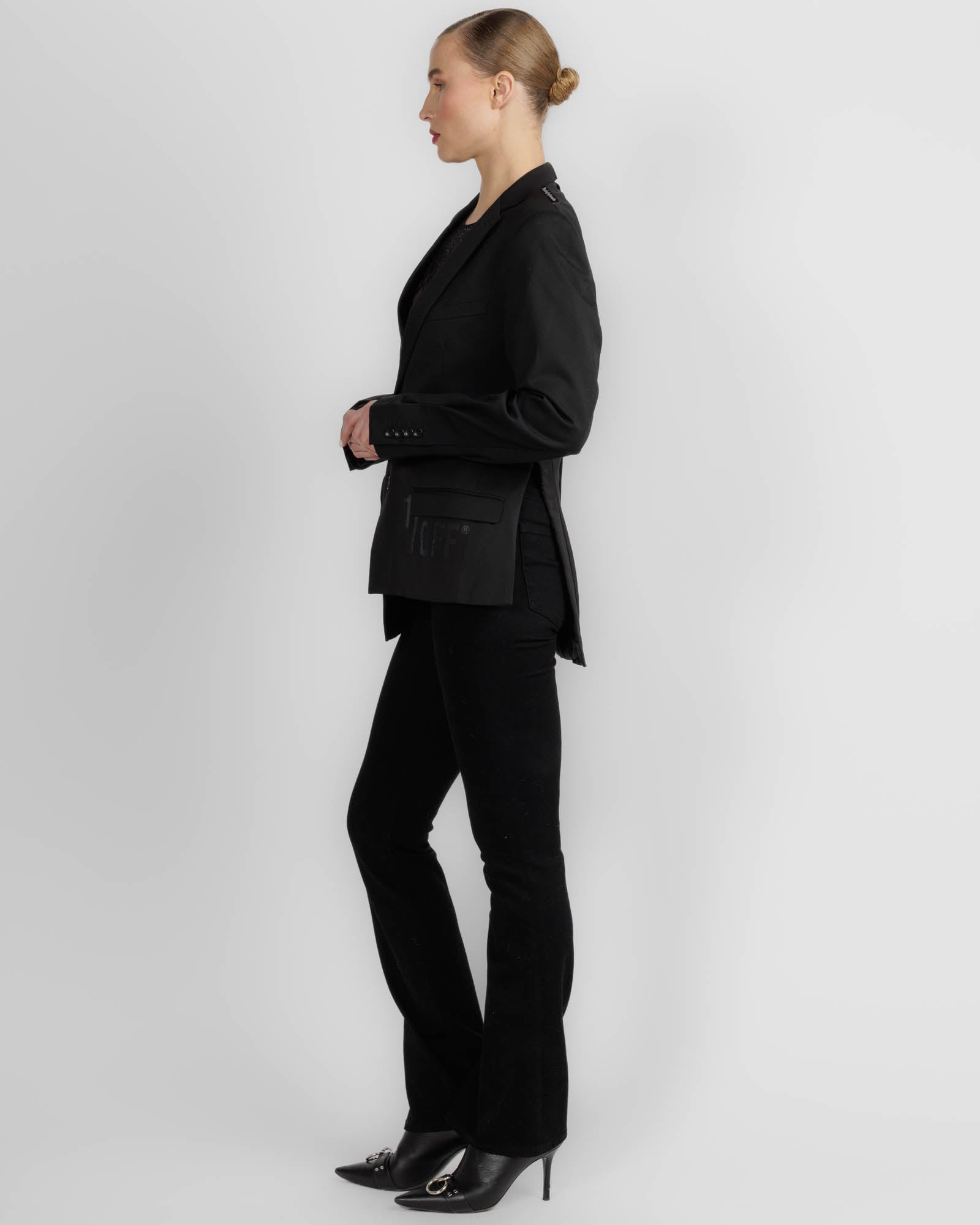 Slit Wrap Blazer