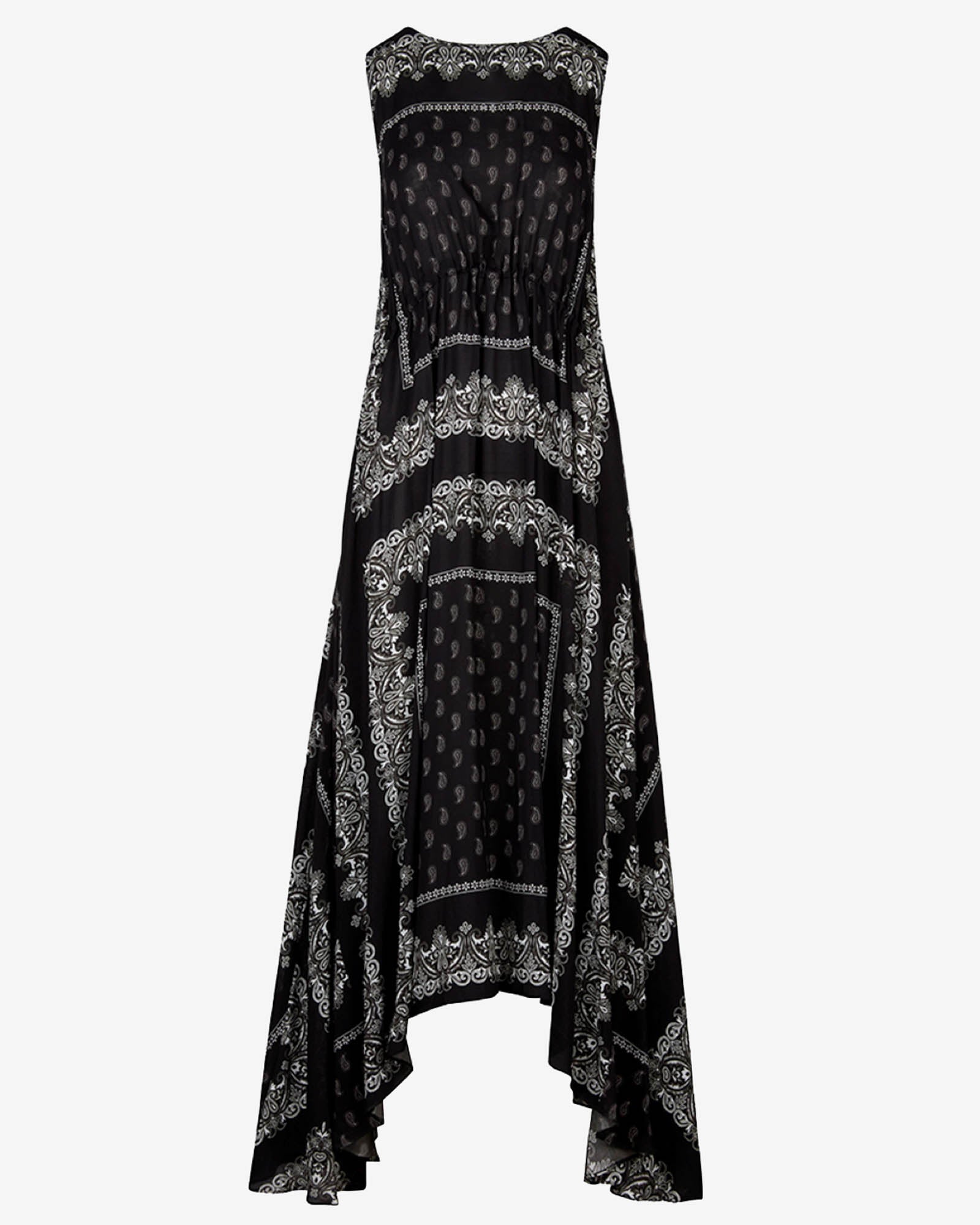 Drawstring Maxi Dress