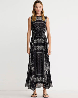 Drawstring Maxi Dress