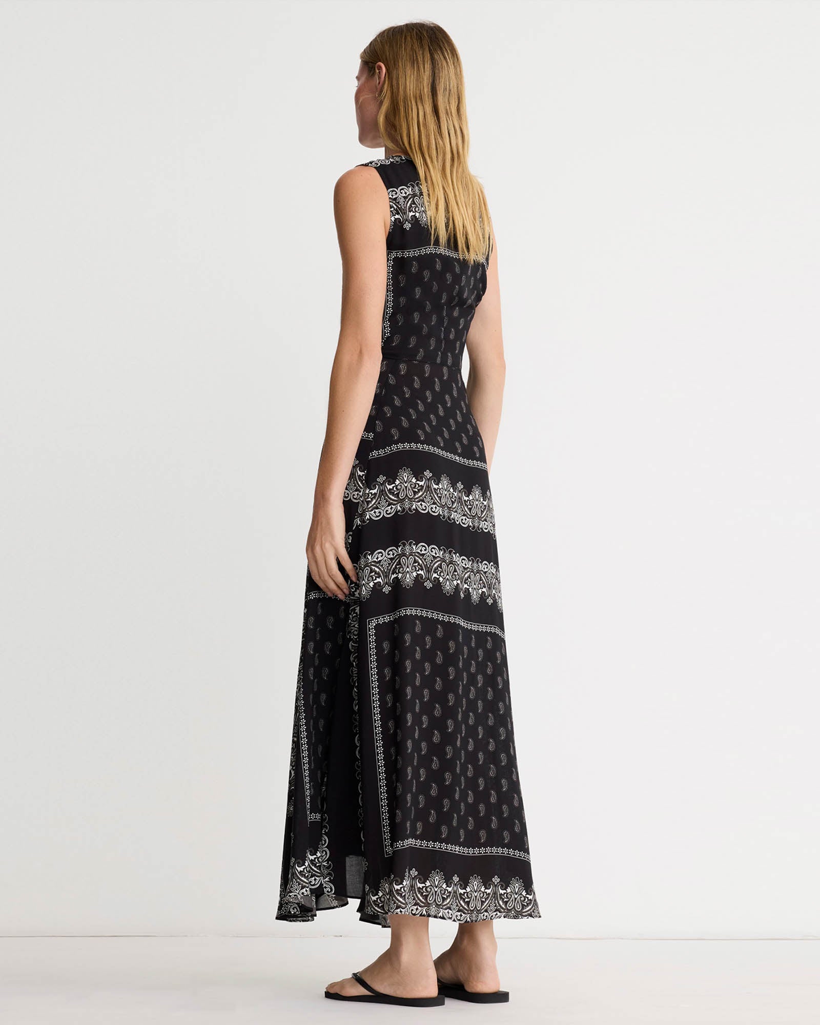 Drawstring Maxi Dress