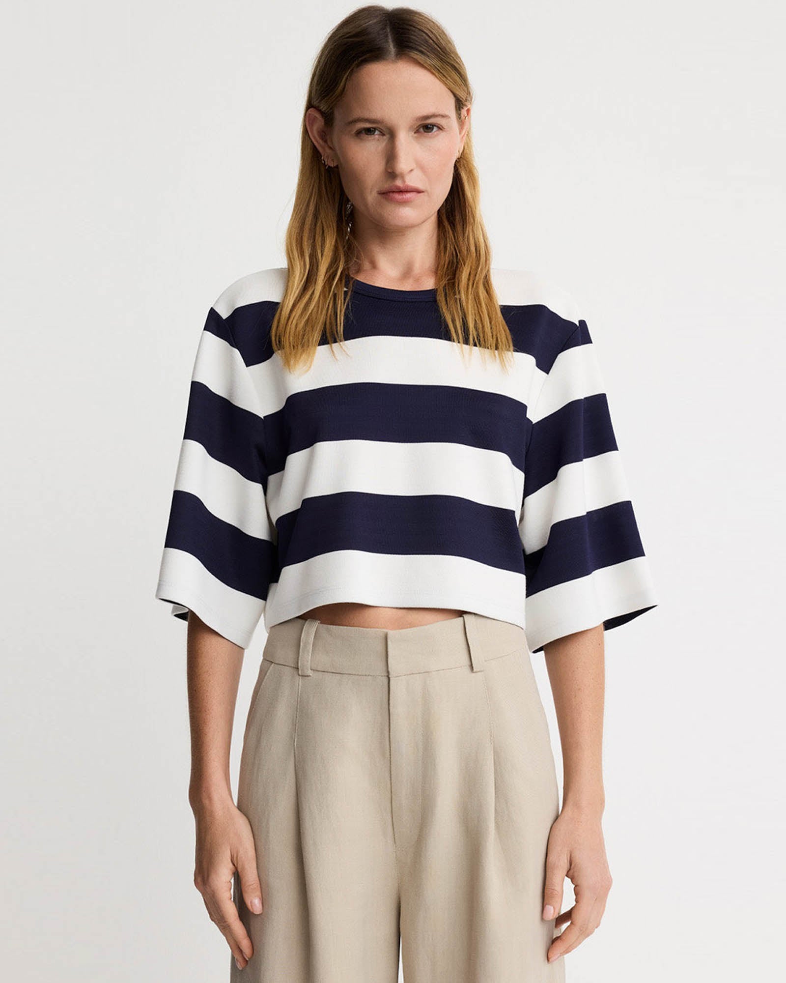 Cropped Swing T-Shirt
