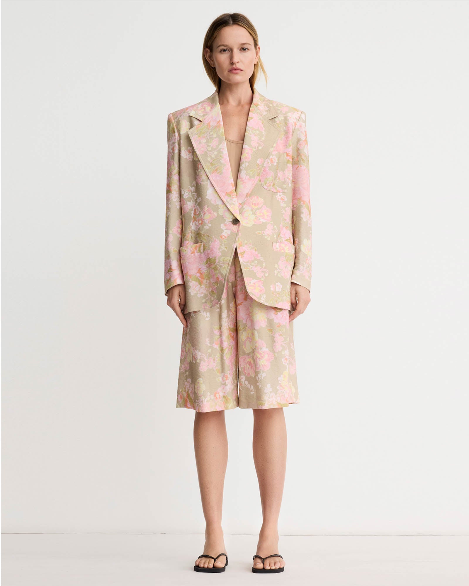 Notched Lapel Blazer