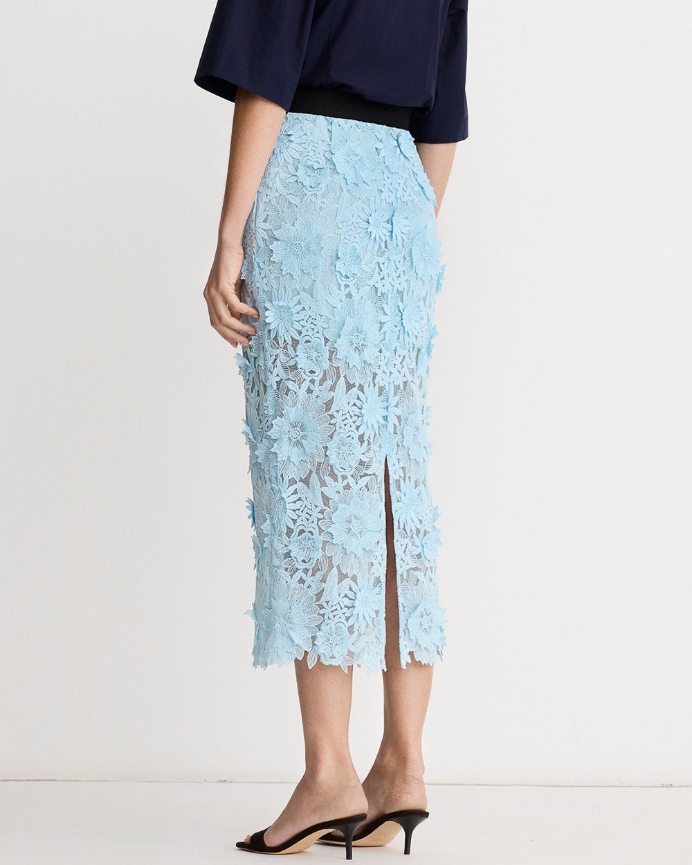Applique Pencil Skirt