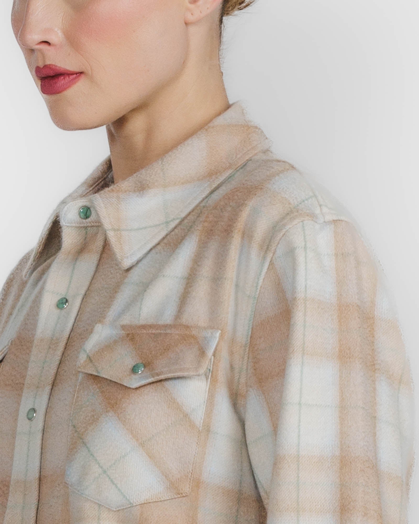 Champagne Tartan Shirt