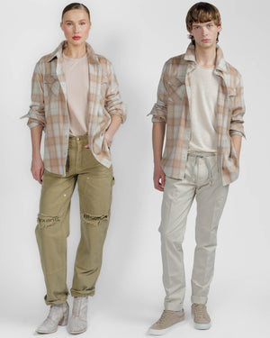 Champagne Tartan Shirt