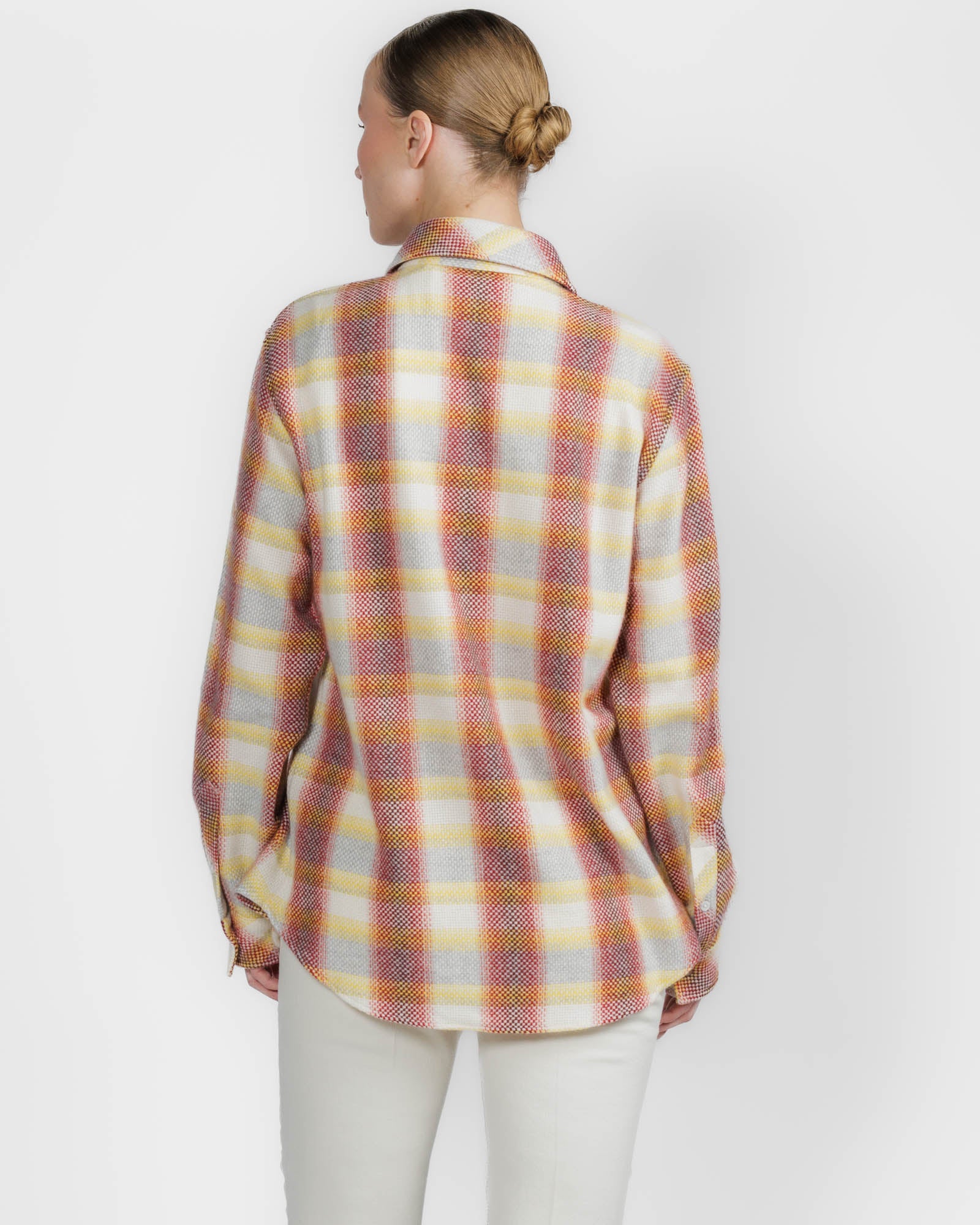 Rose Bloom Tartan Shirt
