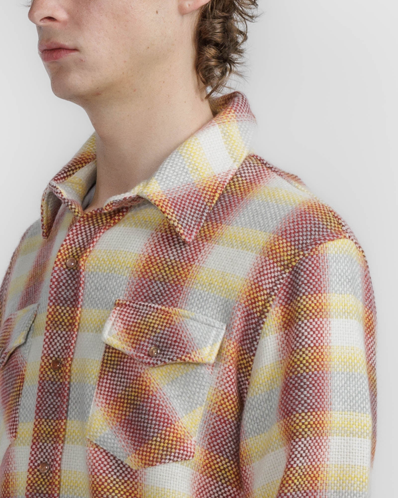 Rose Bloom Tartan Shirt