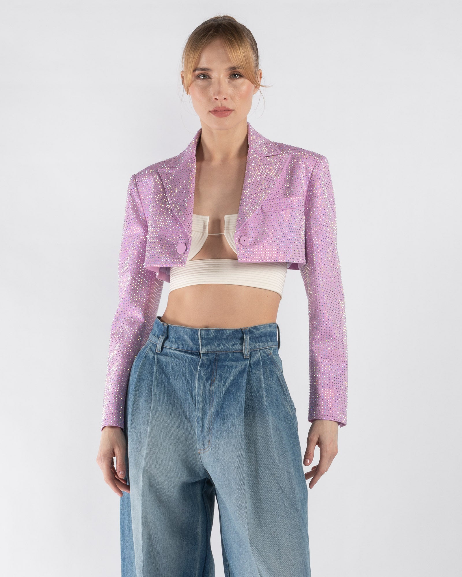 Cropped Blazer