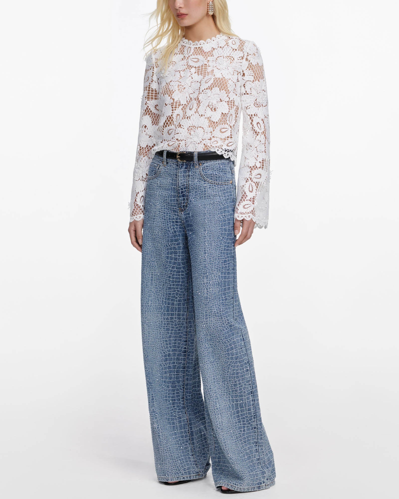 Crochet Lace Top