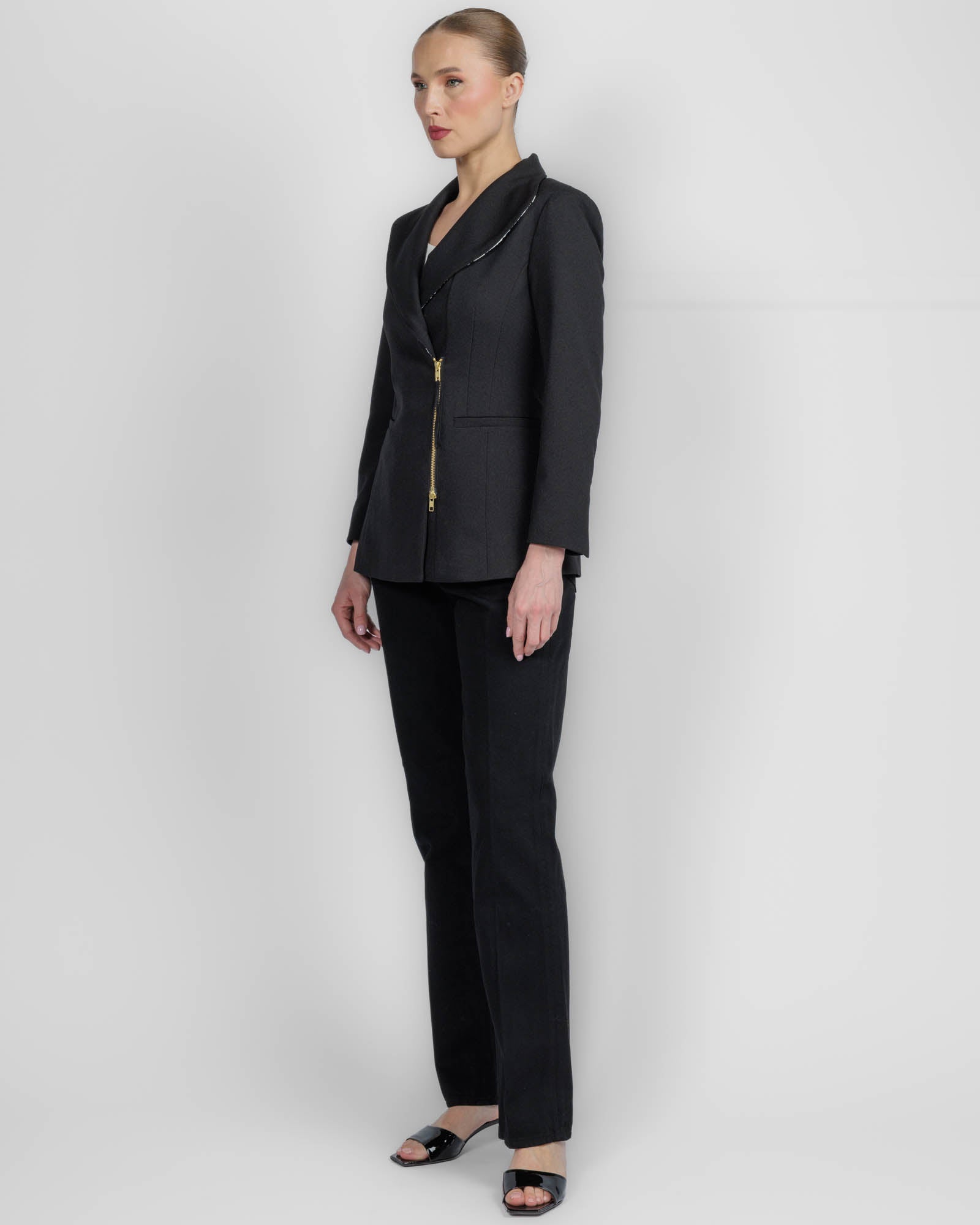 Lace Collar Jacket