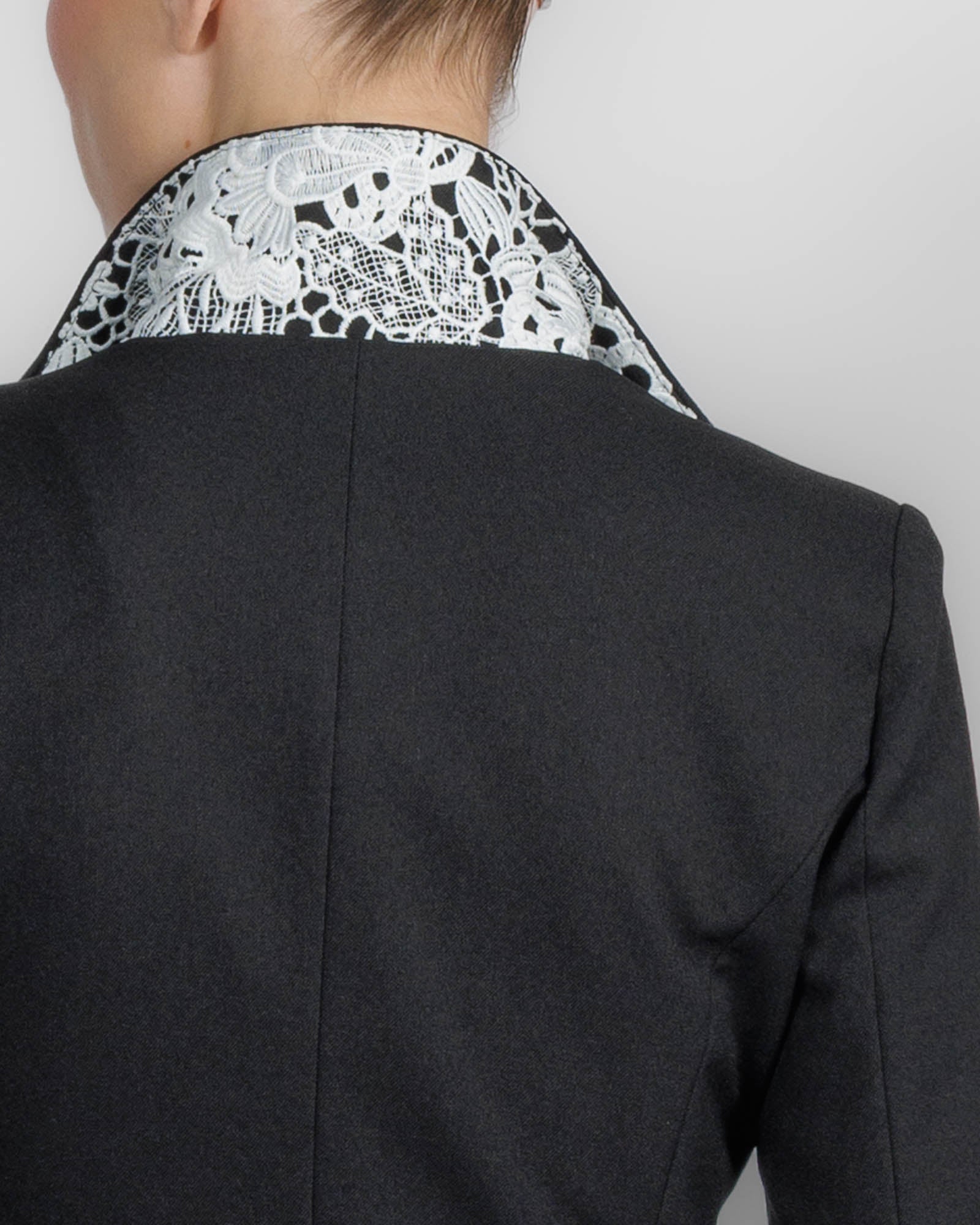Lace Collar Jacket