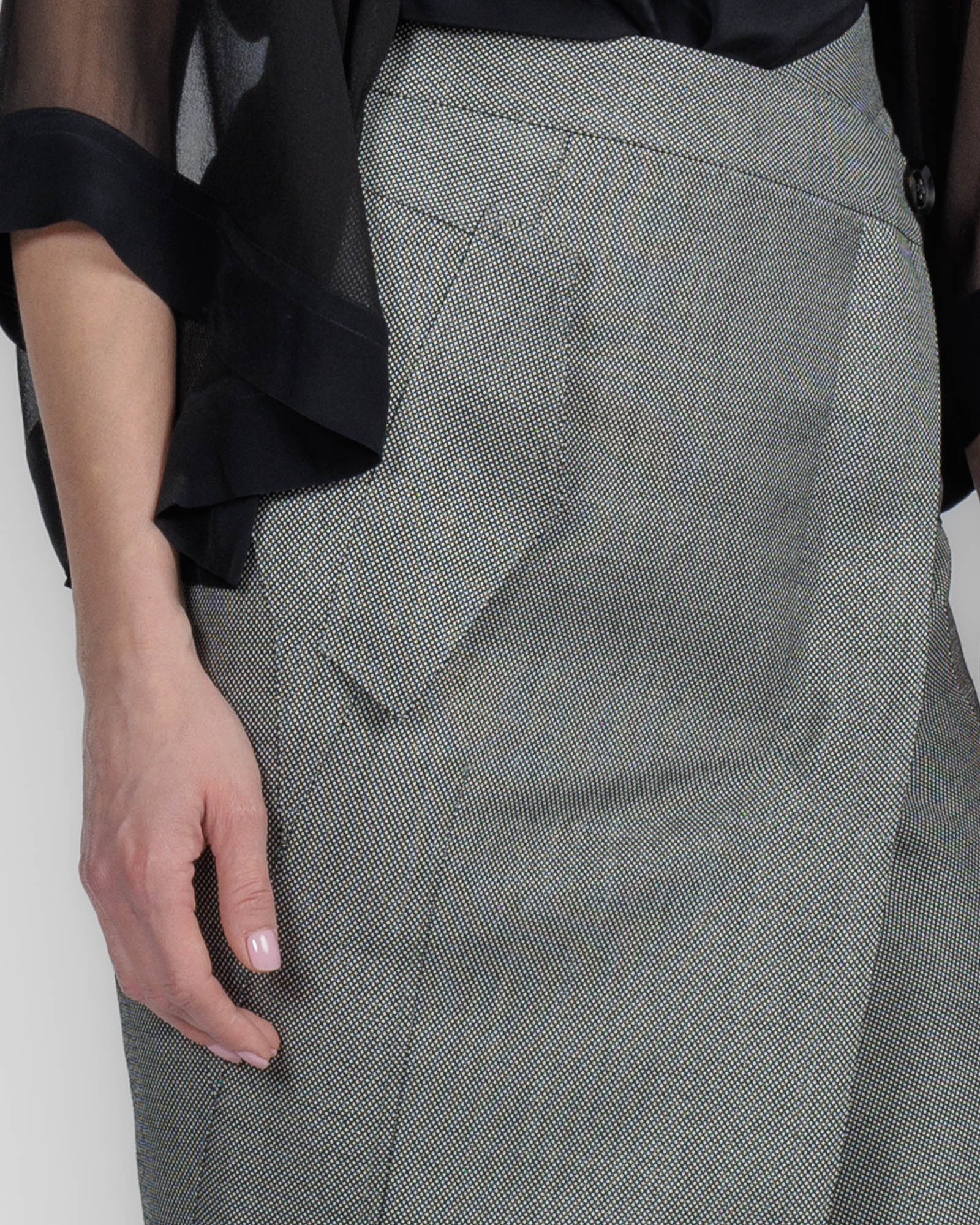 Asymmetrical Tight Skirt