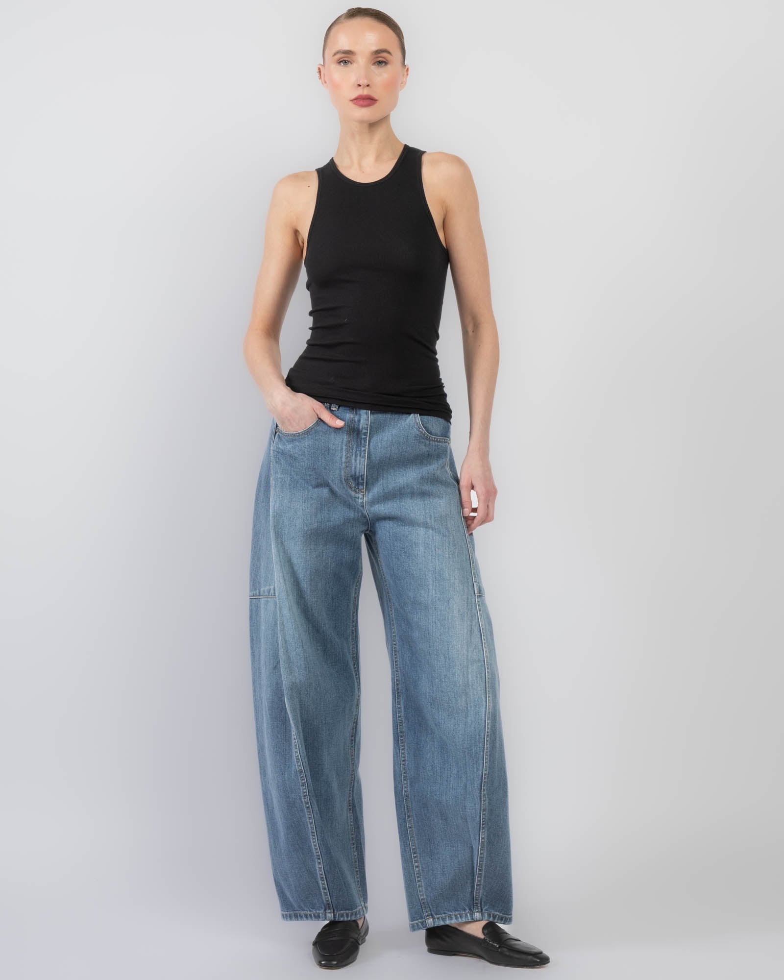 Circular Rib Tank Top