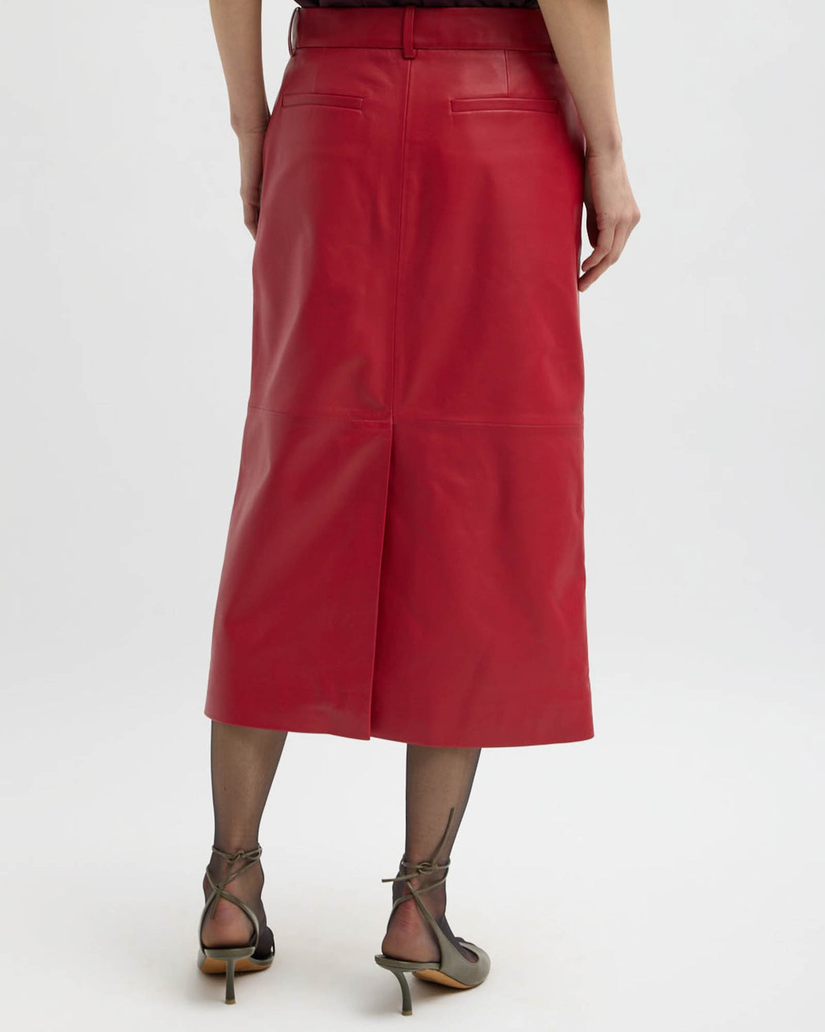 Leather Trouser Skirt