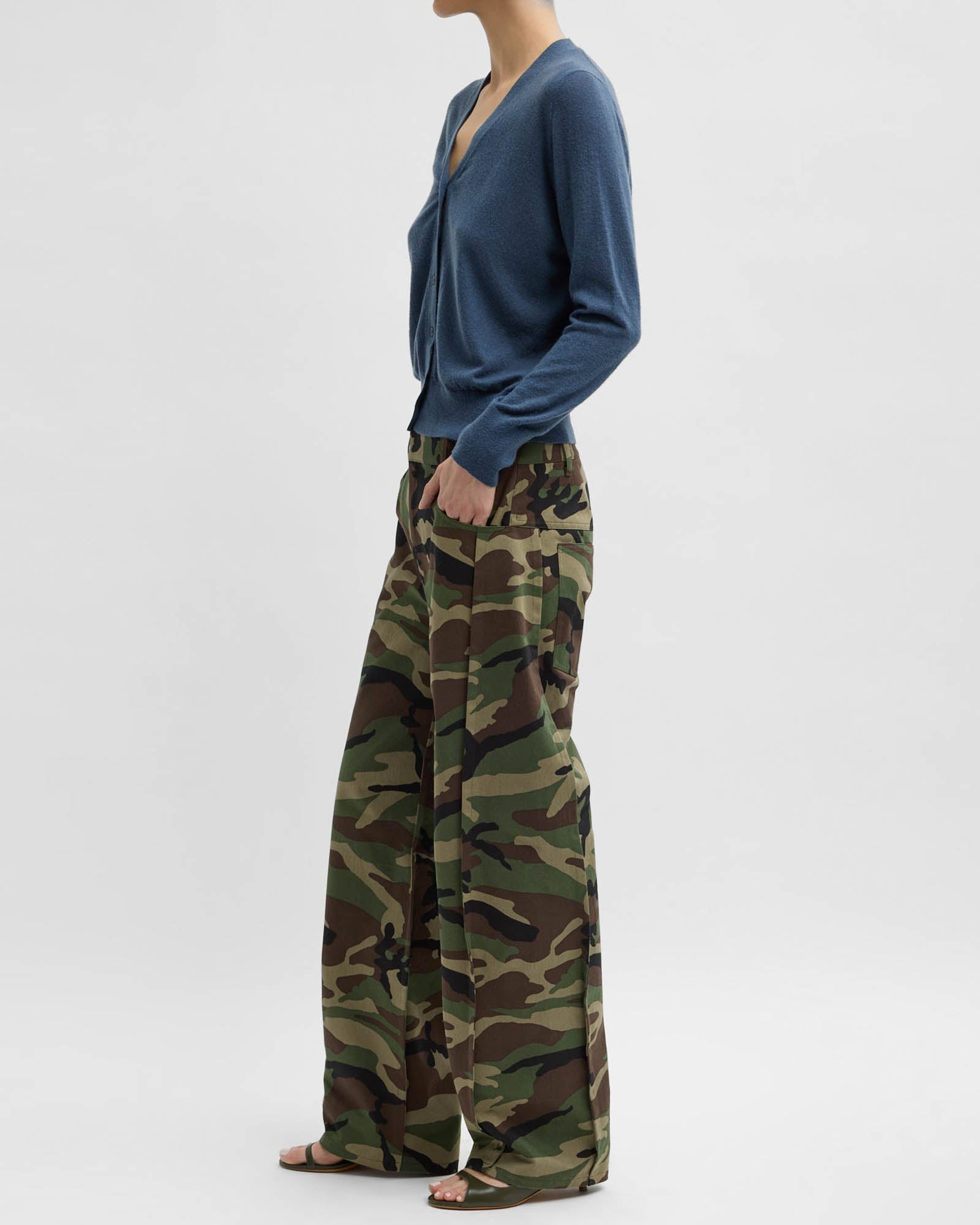Camo Tuck Jean