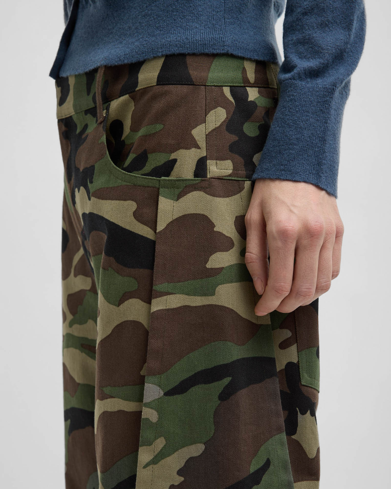 Camo Tuck Jean