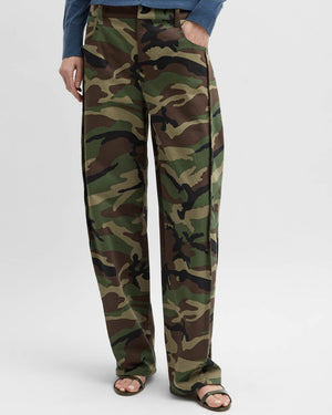 Camo Tuck Jean