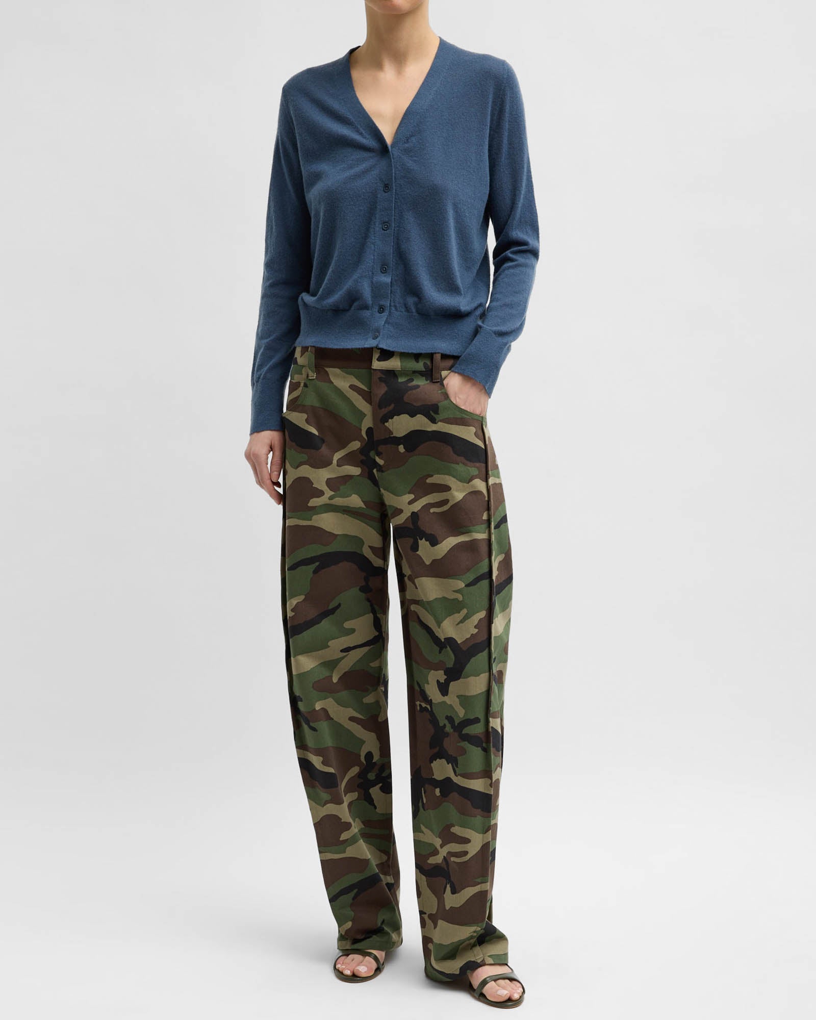 Camo Tuck Jean