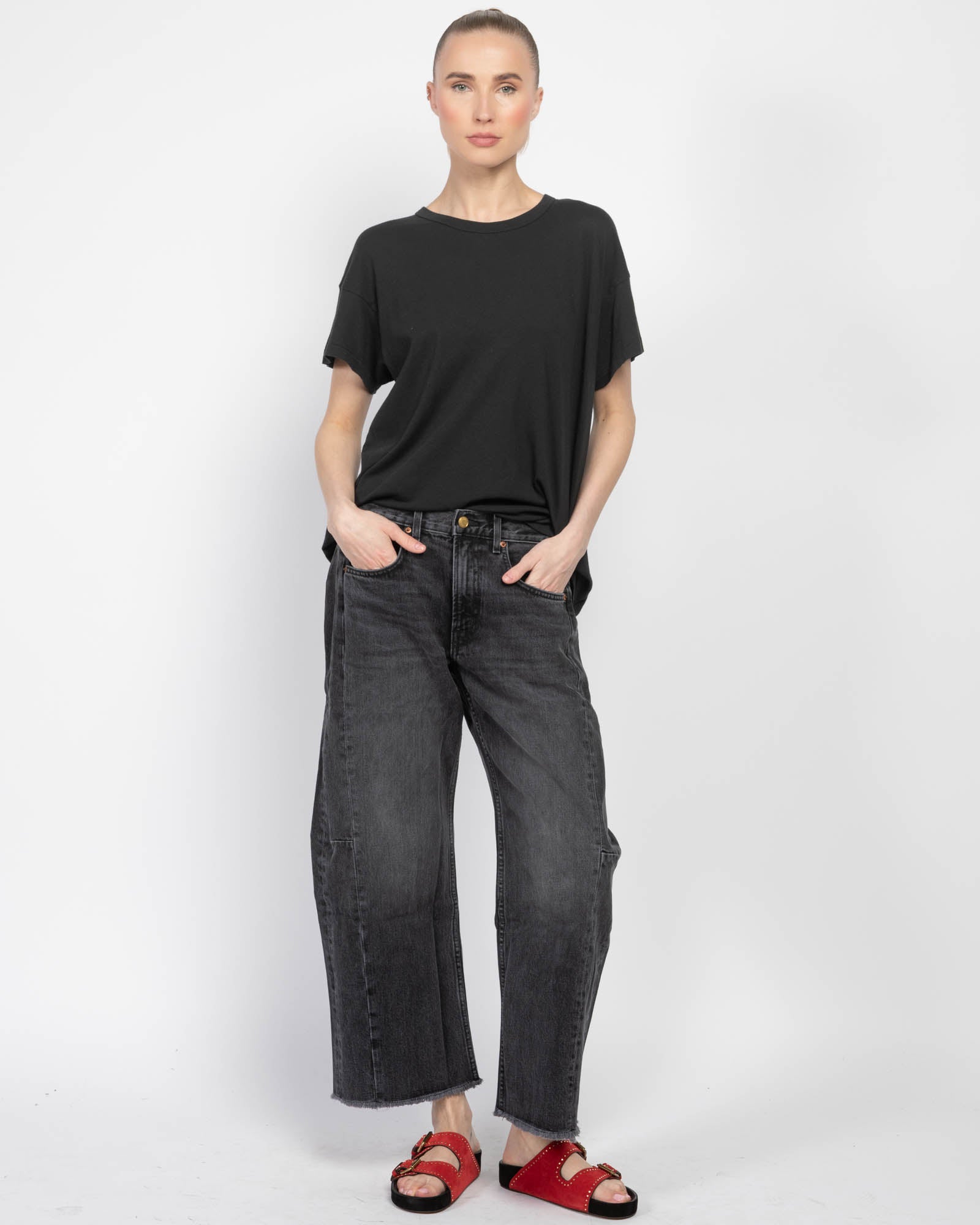 T-shirt ras du cou Boxy