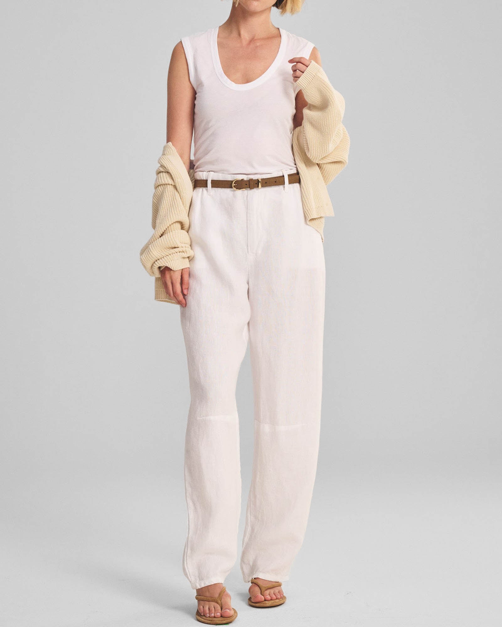Taylor Heavy Linen Pant