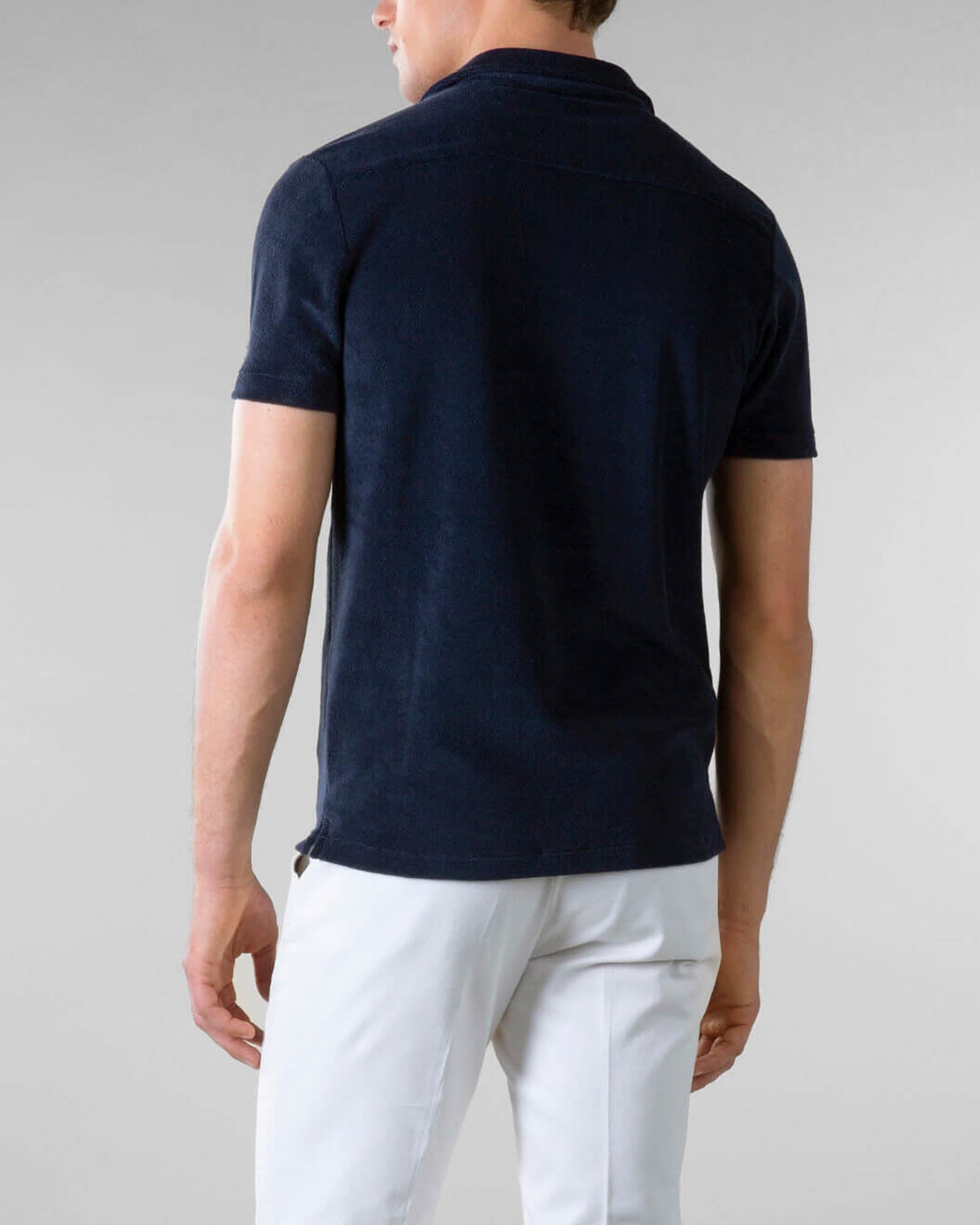 Terry Short Sleeve Resort Blouse