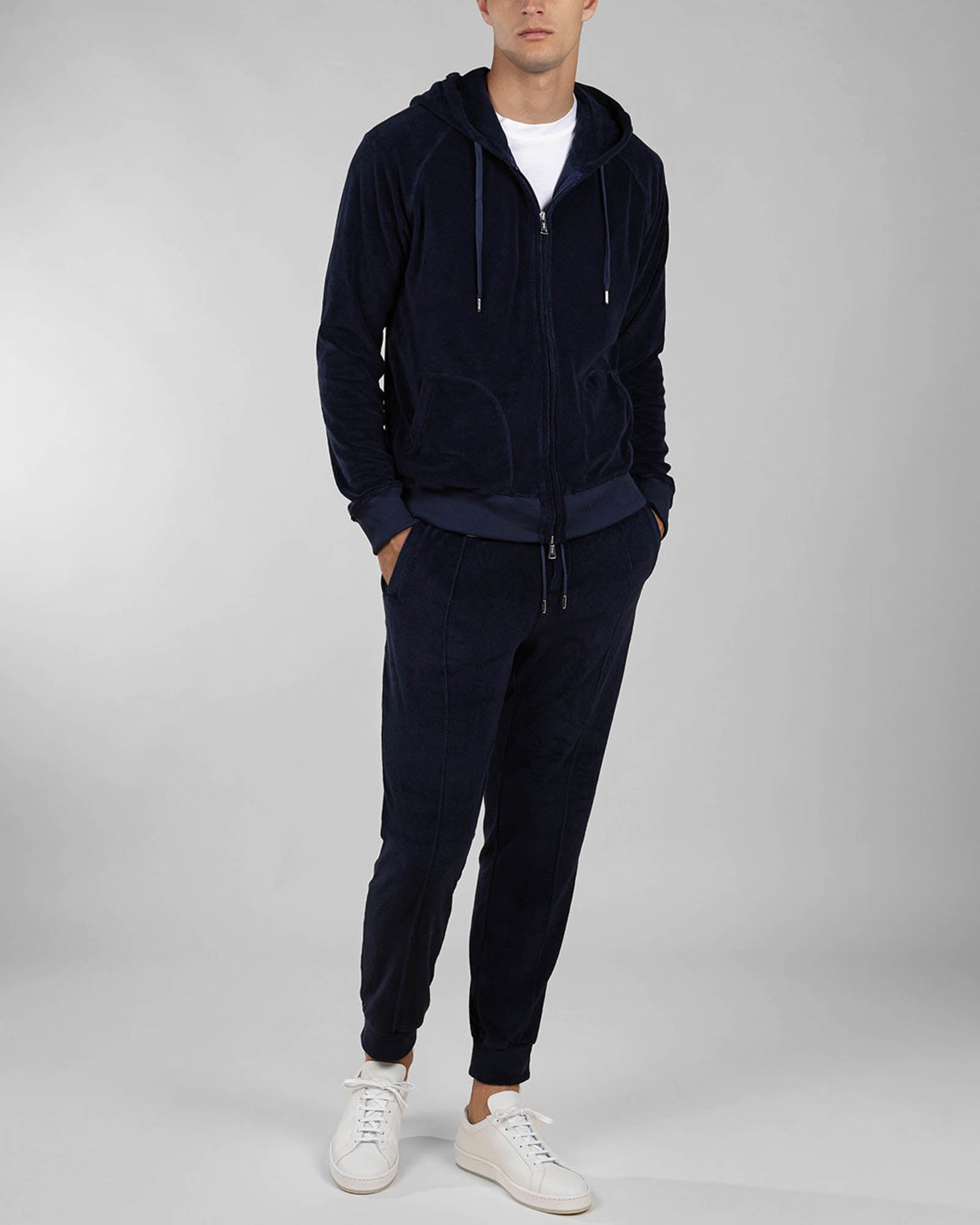 Terry Zipper Hoodie