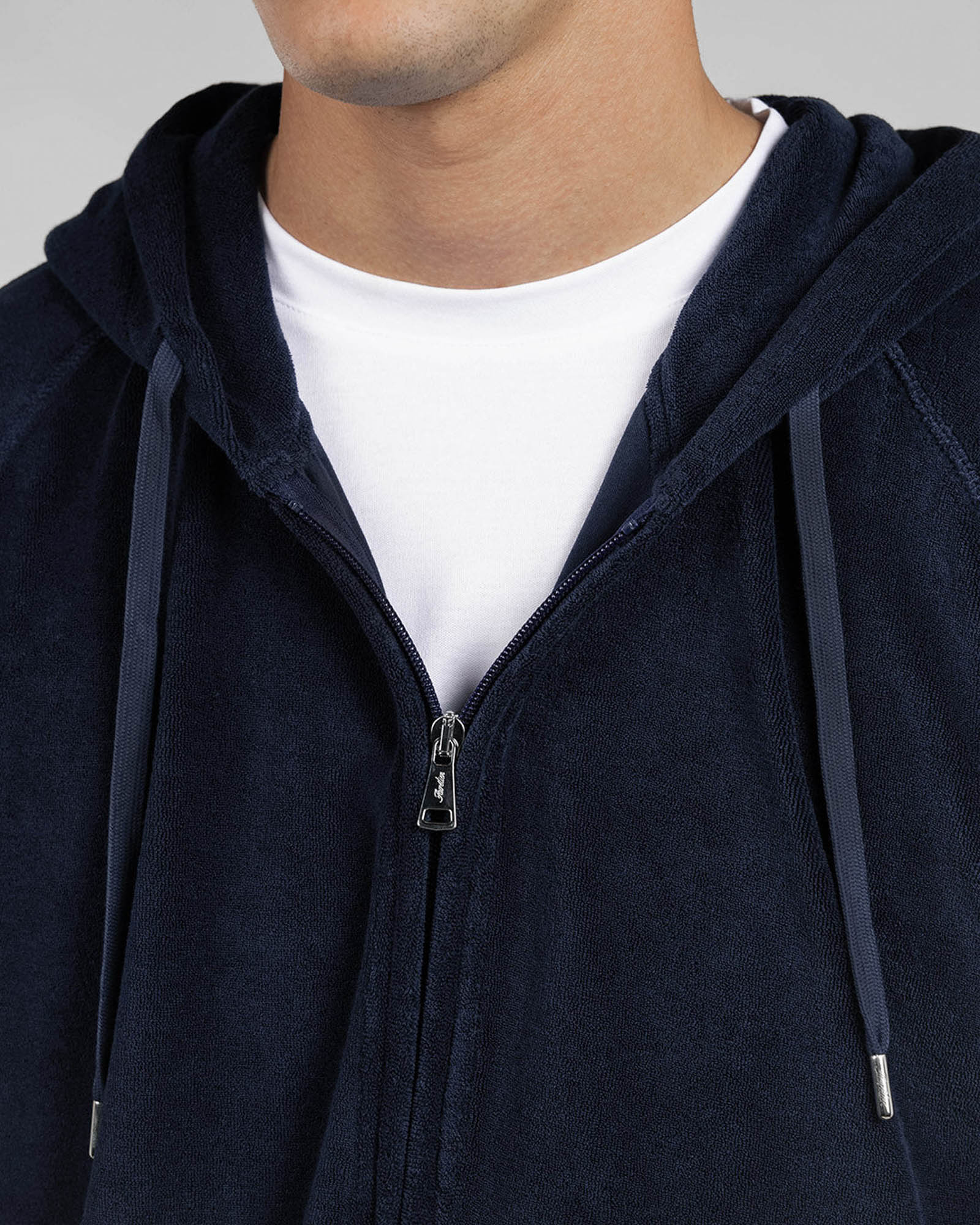 Terry Zipper Hoodie