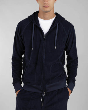 Terry Zipper Hoodie