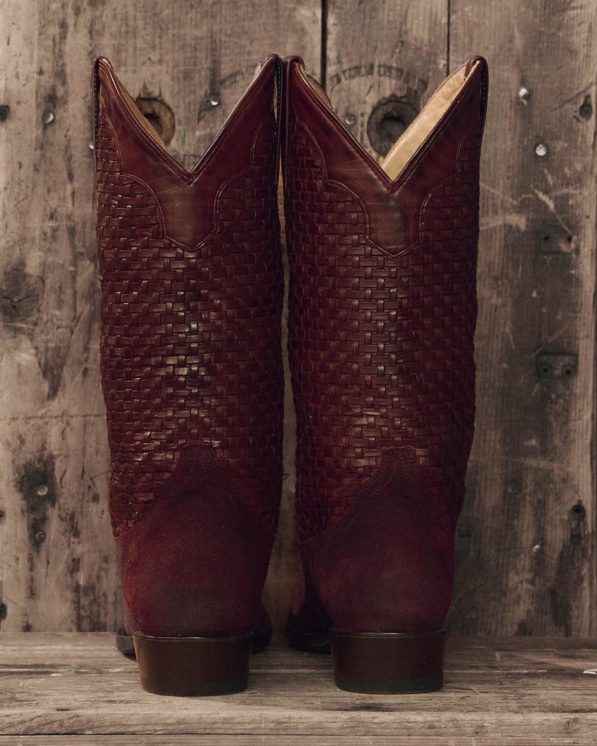 Basket Weave Boot