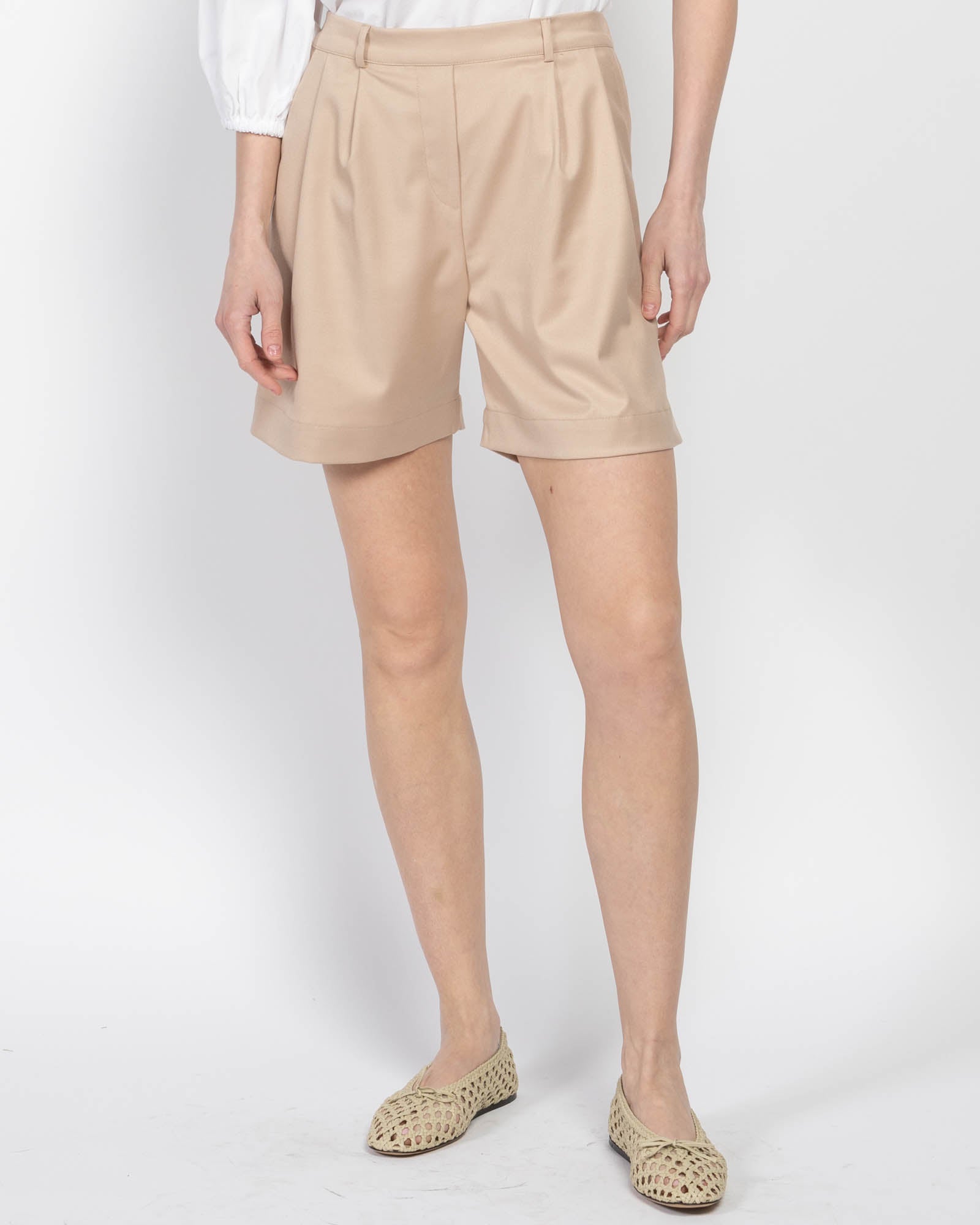 Lennon Pleated Shorts